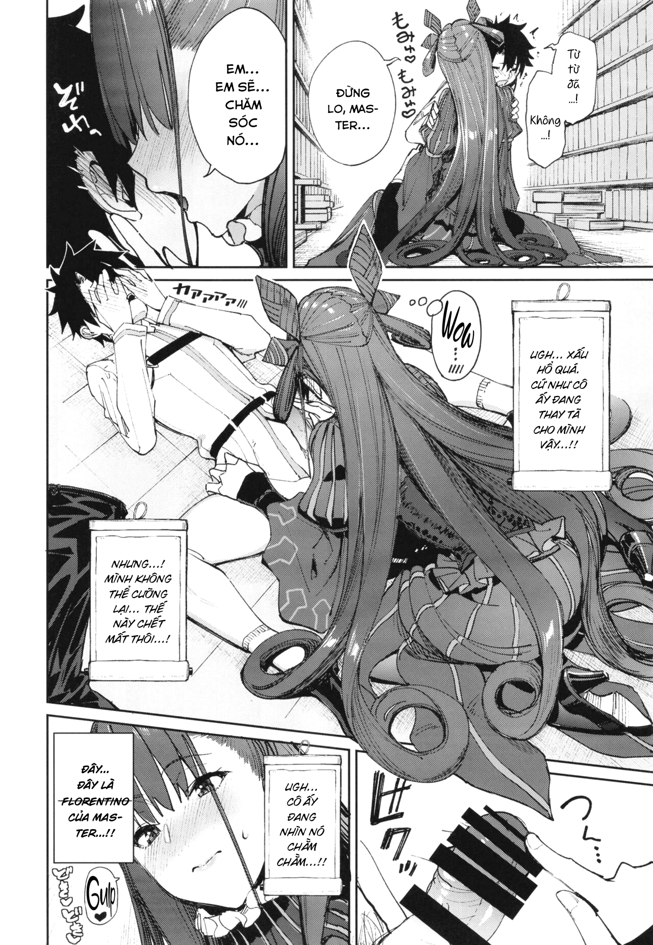 Đọc truyện hentai Murasaki Shikibu Sakusei Hon. - Oneshot