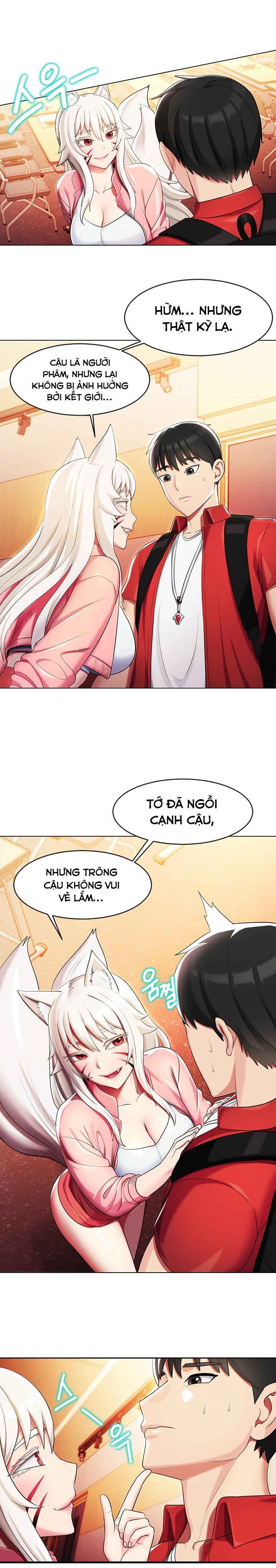 Đọc truyện hentai Phép thuật, hậu cung Yokai - Chap 4