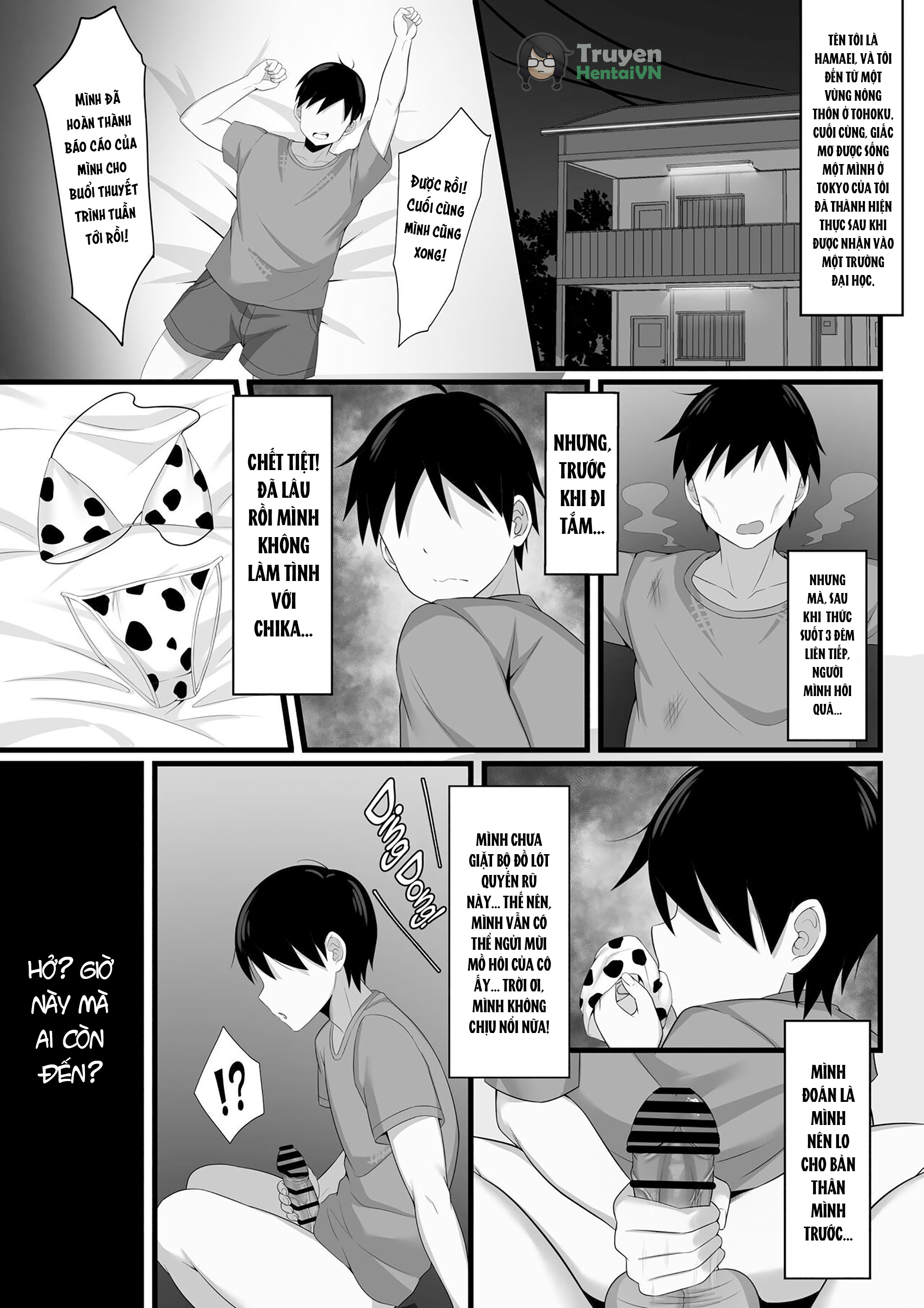 Đọc truyện hentai [Hakutamayu] Ore no Joukyou Seiseikatsu Souchuuhen [4-6] - Chap 1