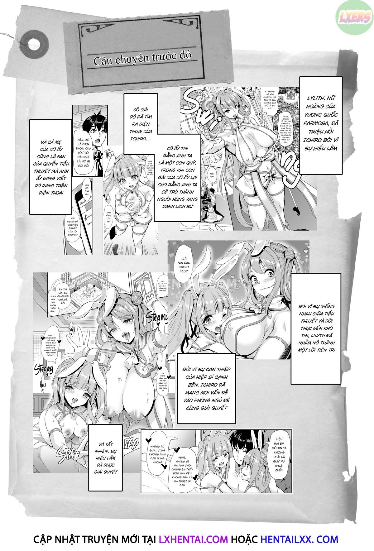 Đọc truyện hentai My Harem in Another World Collection - Chap 12 - Soapy Sex Time! Fighting Over Ichiro!