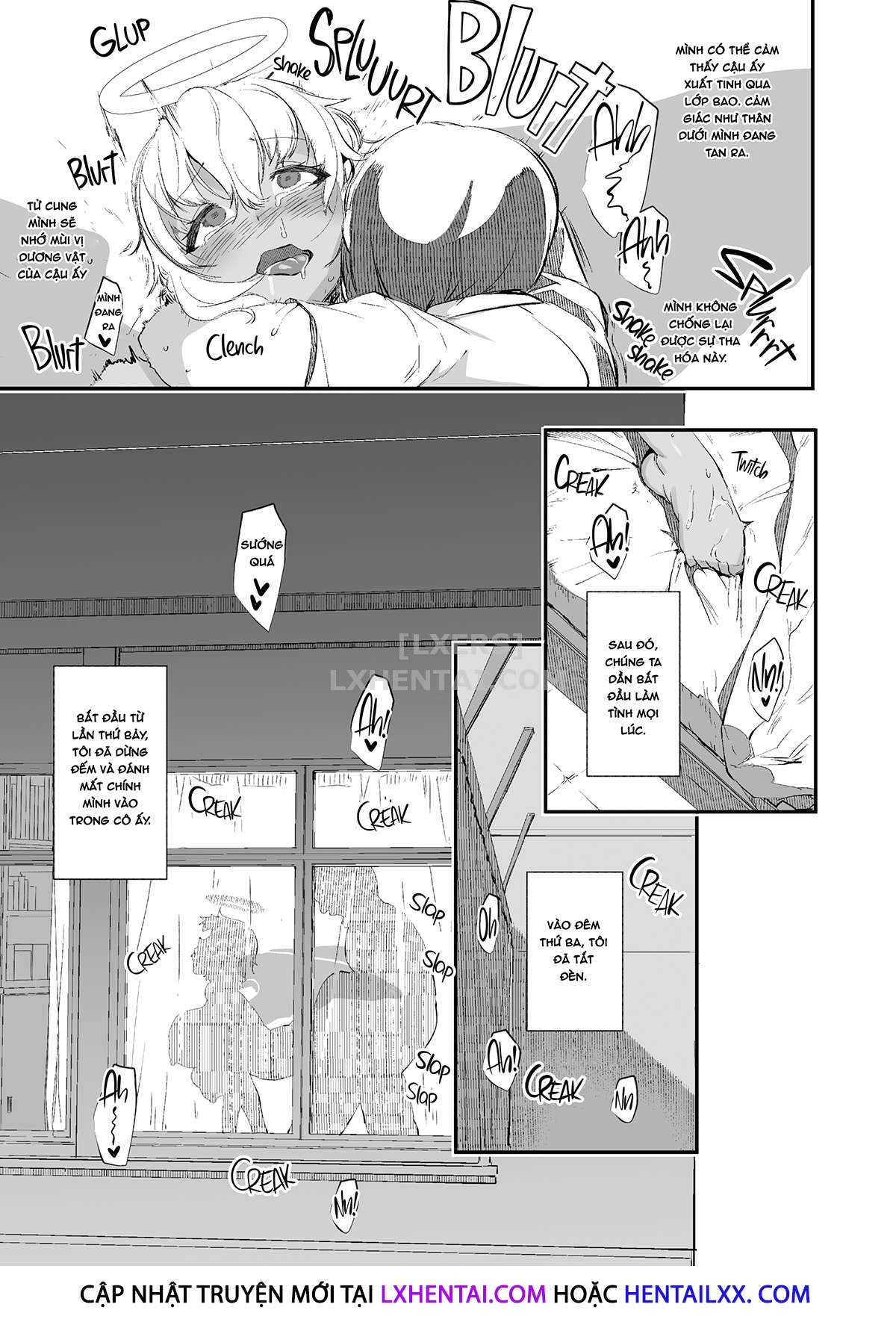 Đọc truyện hentai H Sugiru Tenshi wa Succubus to Miwake ga Tsukanai - Oneshot