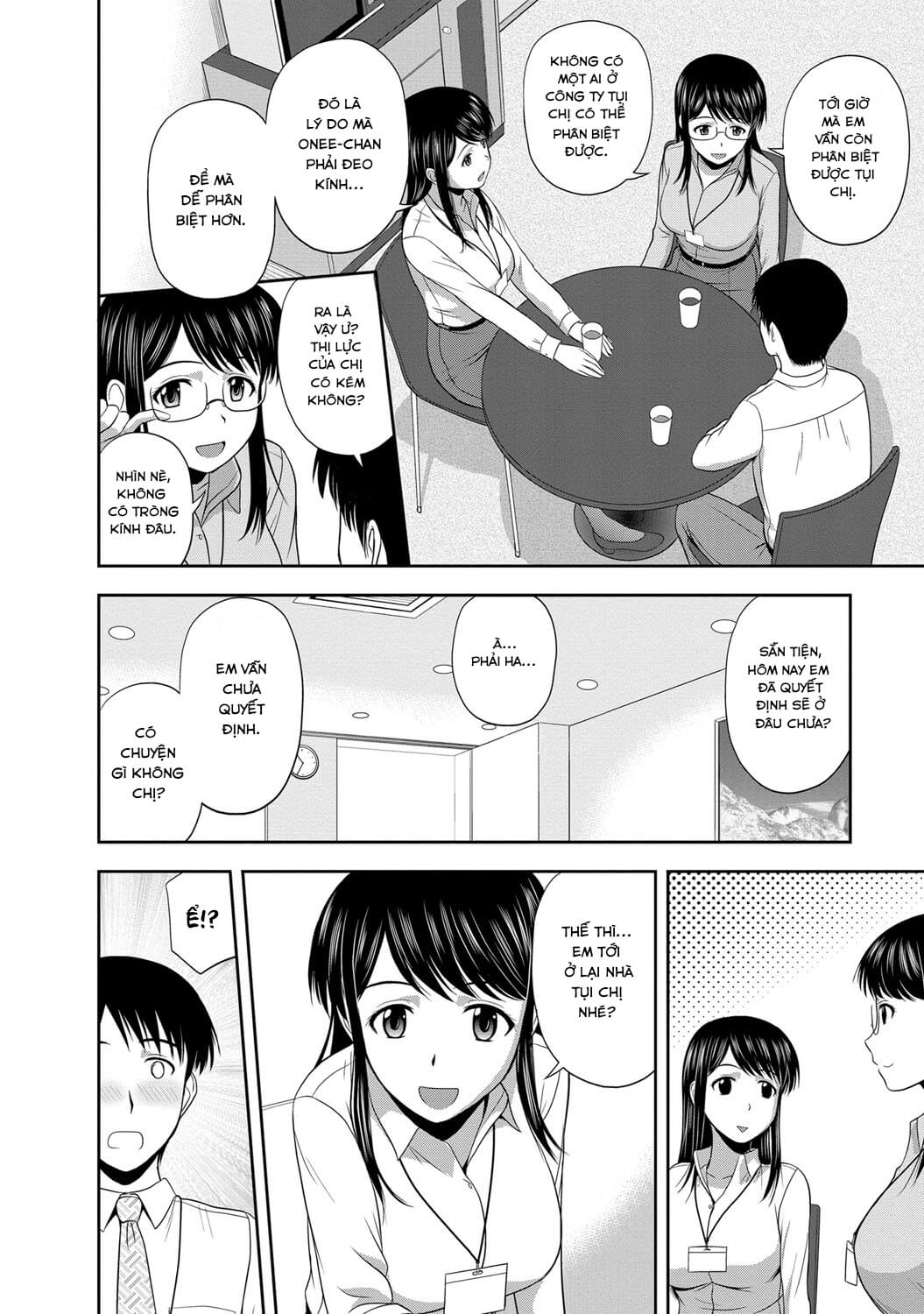 Đọc truyện hentai Tiệc Ngủ Qua Đêm Cùng Hai Chị Em Áo Dài - Oneshot