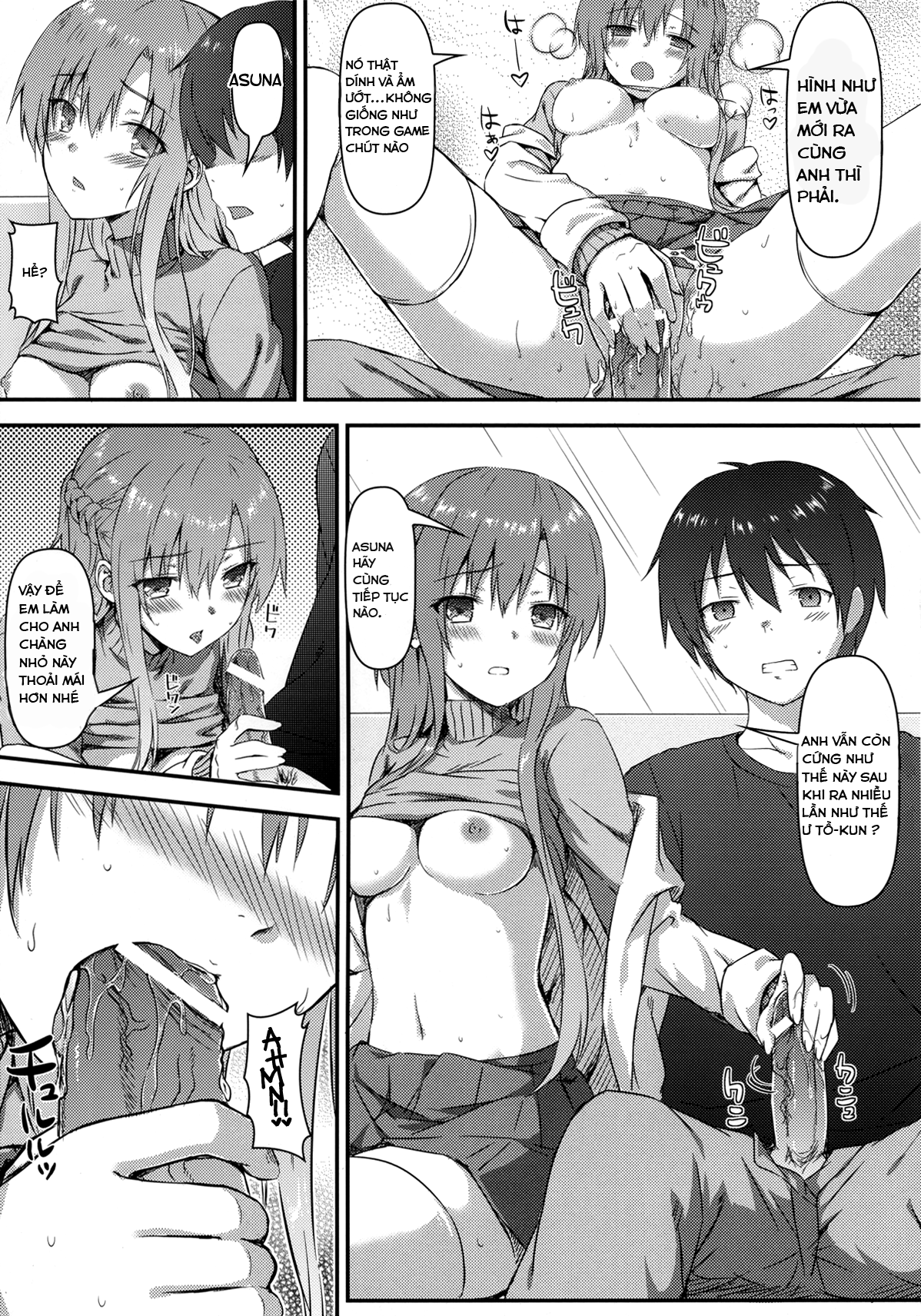 Đọc truyện hentai Motto Sugoku Amai Onegai (Sword Art Online) - Oneshot