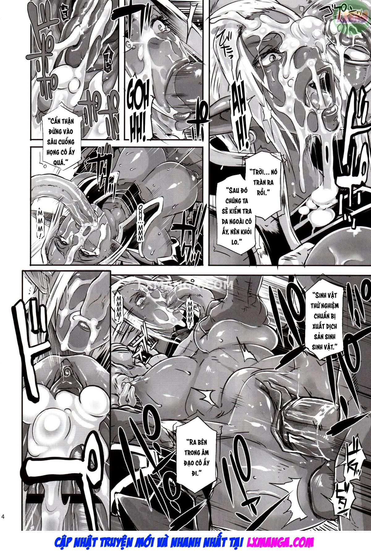 Đọc truyện hentai Quái vật và người đẹp - Oneshot