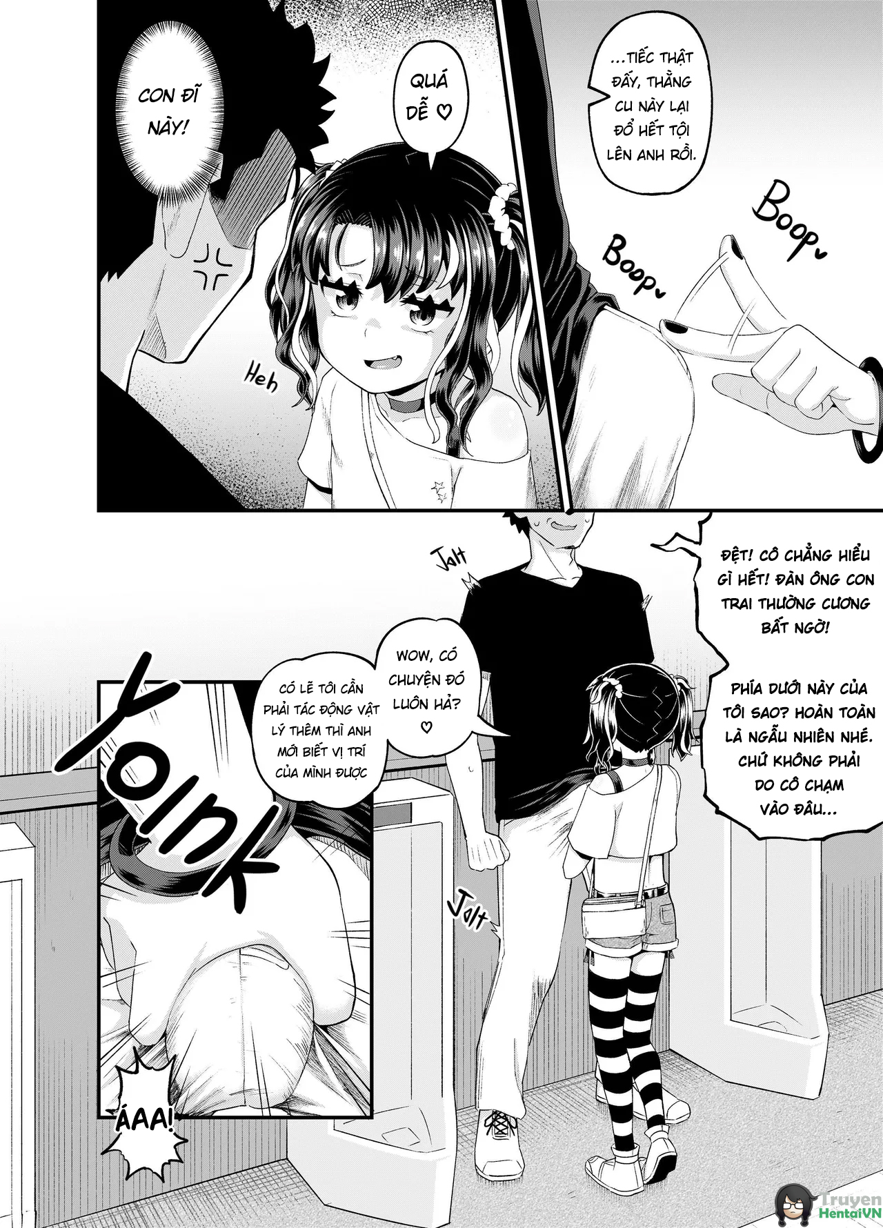 Đọc truyện hentai Uwa, Mesugaki Tsuyoi! | Crap, This Mesugaki's Too Powerful! - Oneshot