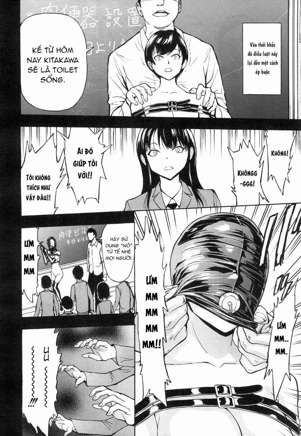 Đọc truyện hentai Chủ tịch hội học sinh trường tôi là toilet thịt! - Oneshot