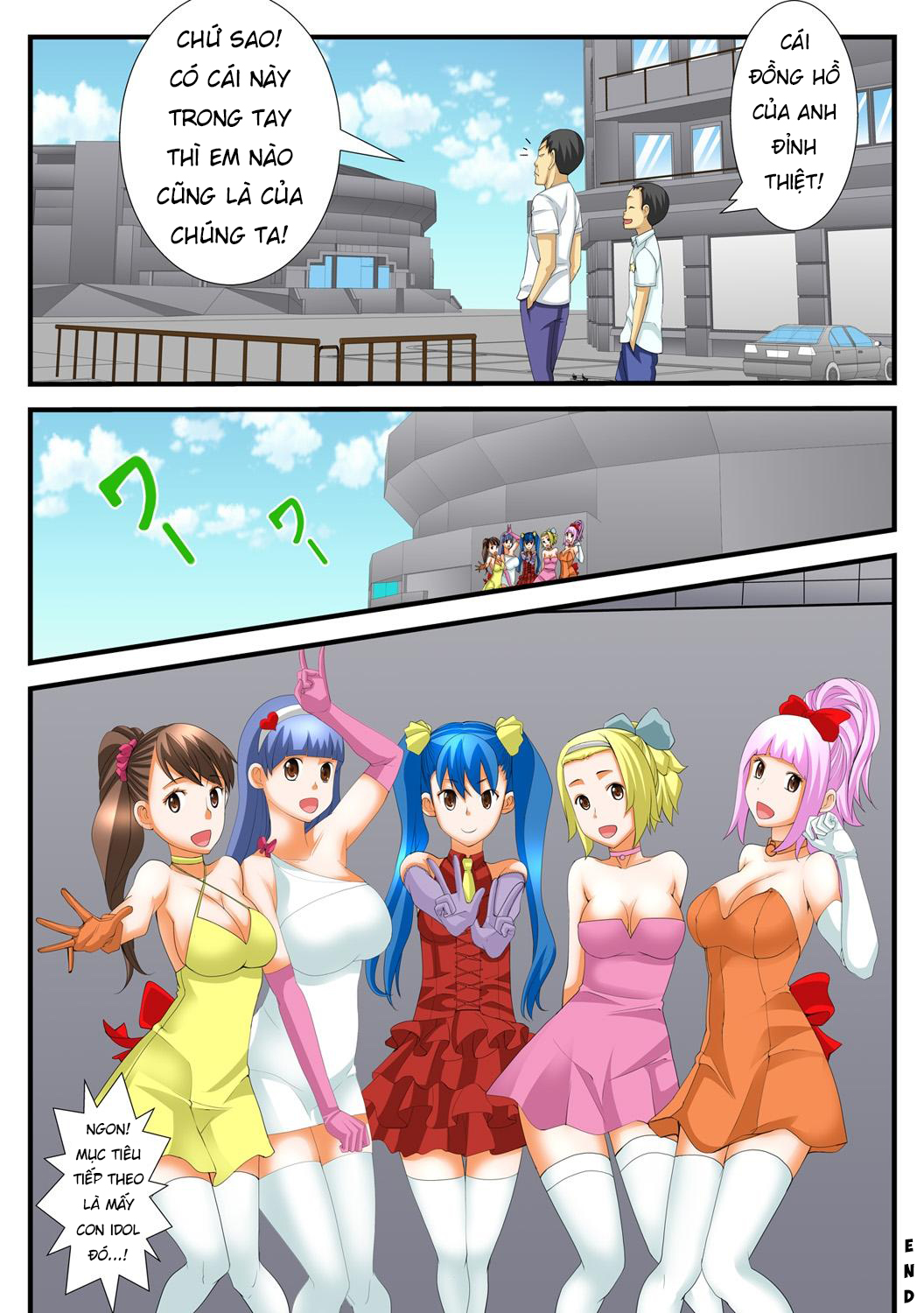 Đọc truyện hentai Ngưng đọng thời gian và đi chịch dạo!!! - Chap 3 - END