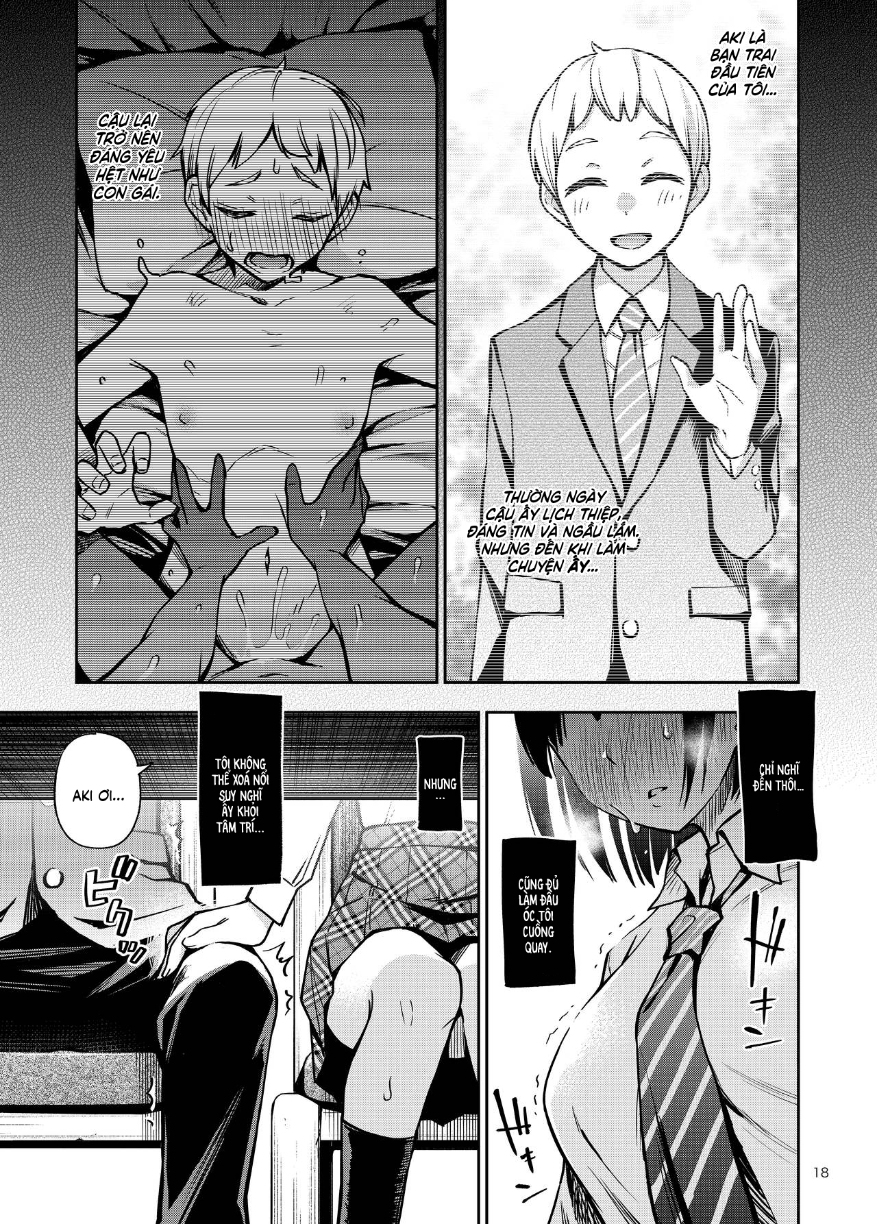 Đọc truyện hentai [Ngắn] Chuyện Trinh Nữ & Chàng Trai Tân - Chương #2