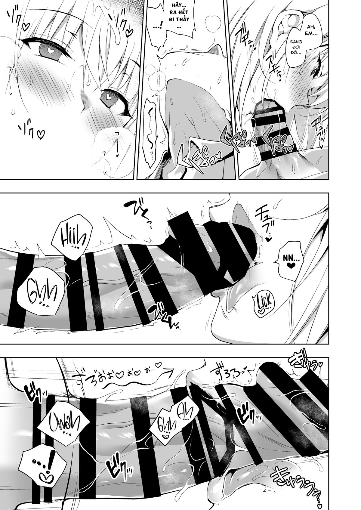 Đọc truyện hentai Buổi giải tỏa căng thẳng của hội trưởng hội học sinh - Oneshot