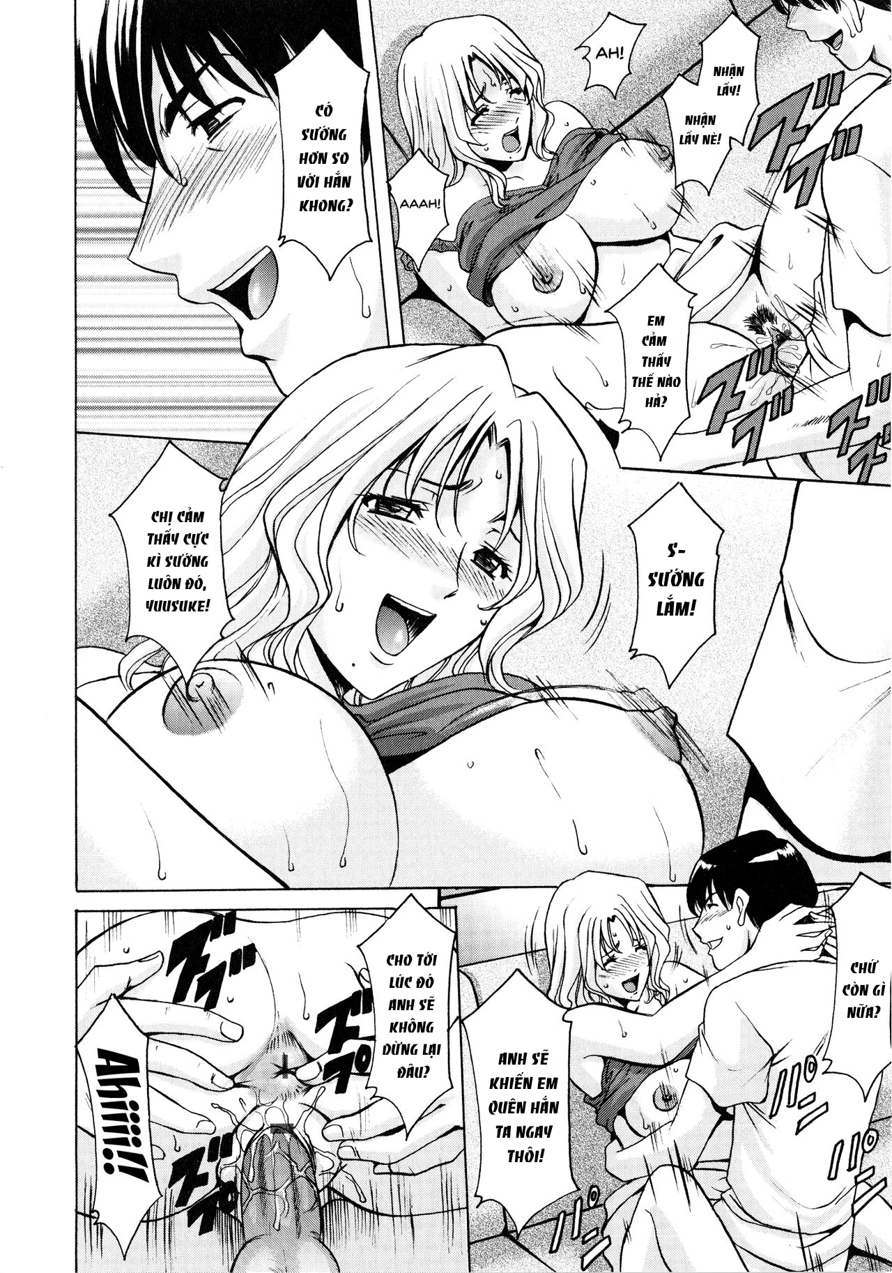 Đọc truyện hentai Yuuwaku no Toshiue Apartment - Chap 8