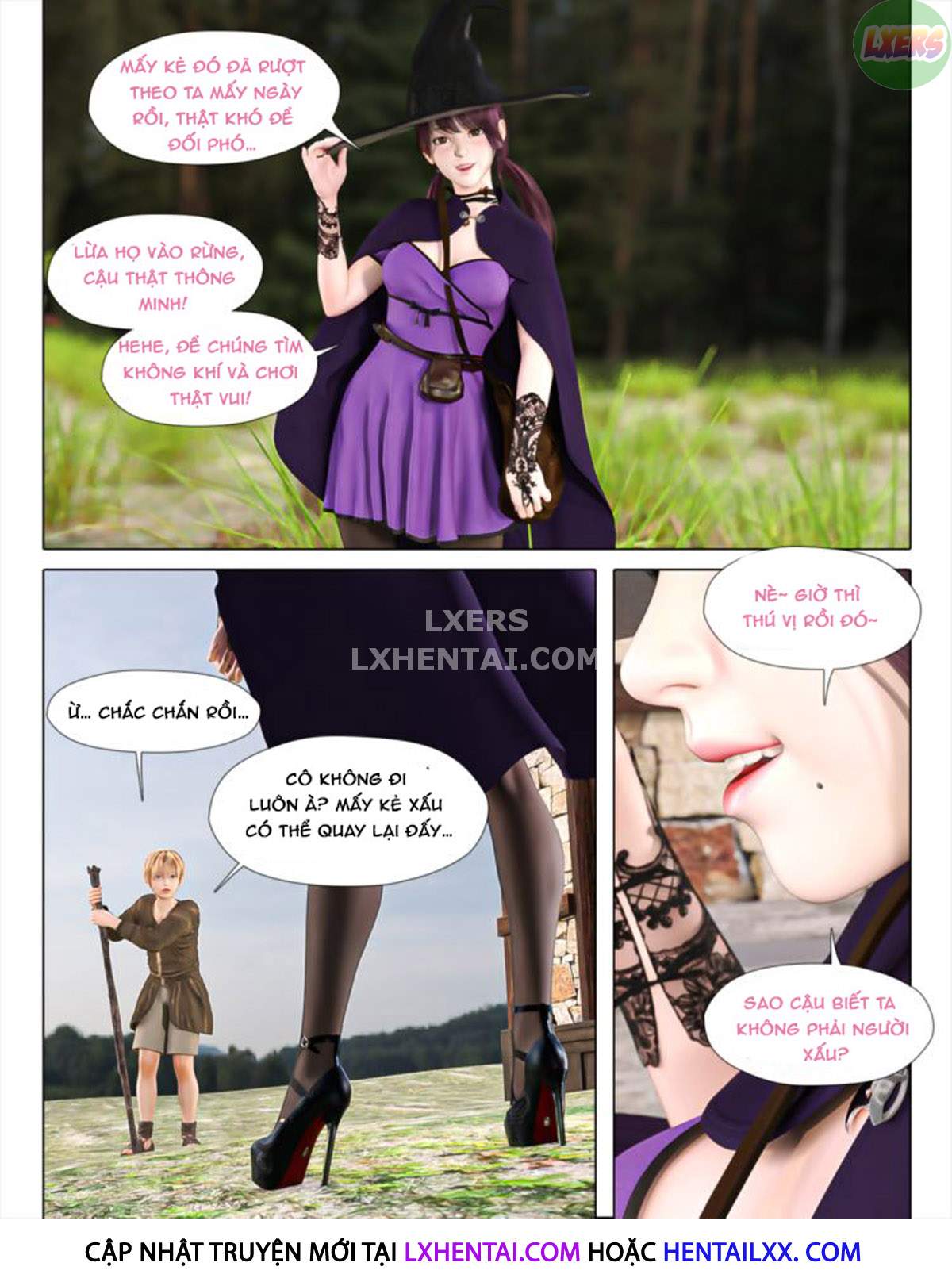 Đọc truyện hentai The Rose Fall Into Darkness - Chap 2