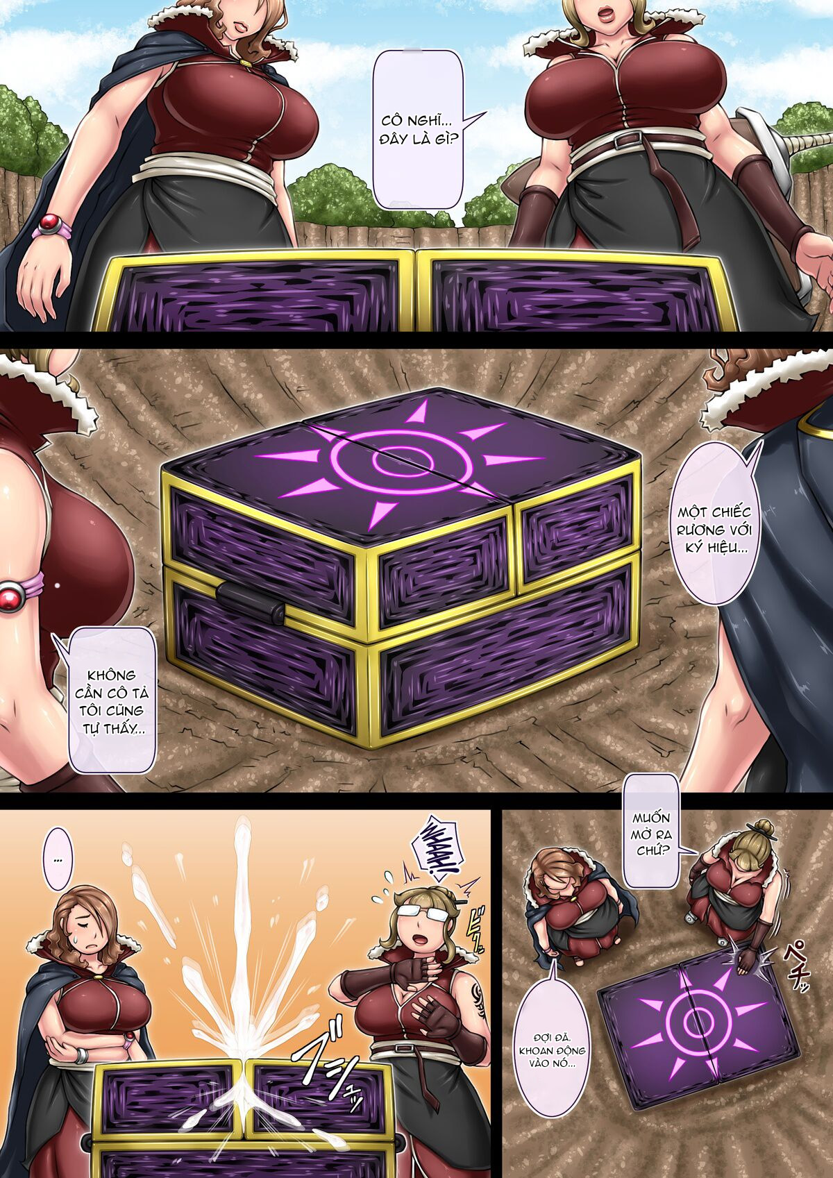 Đọc truyện hentai Rensaku Onaho-ka Hako-ka Manga Serial Onahole-fication and Boxification Manga - Oneshot1.1