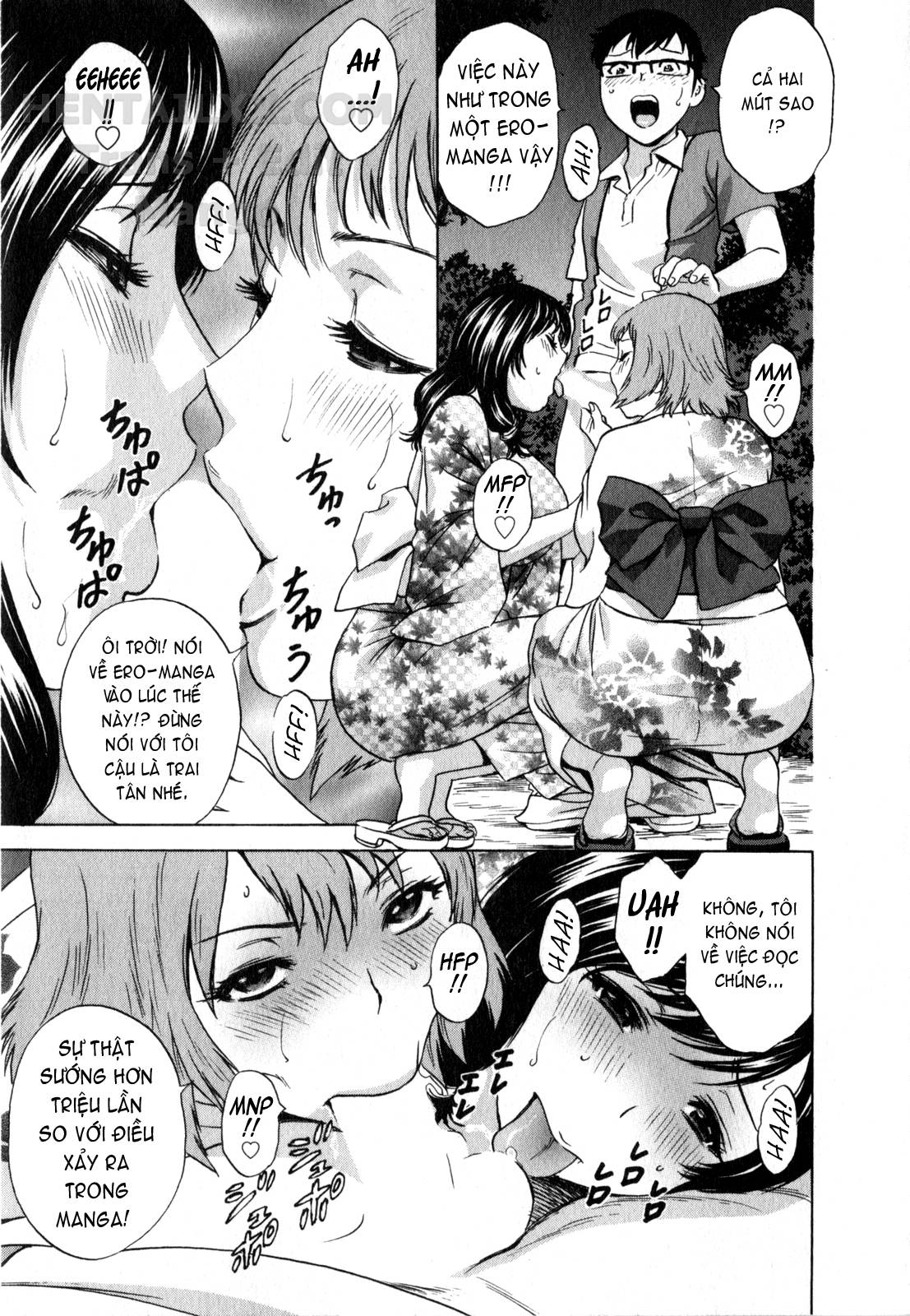 Đọc truyện hentai Life With Married Women Just Like A Manga - Chap 18