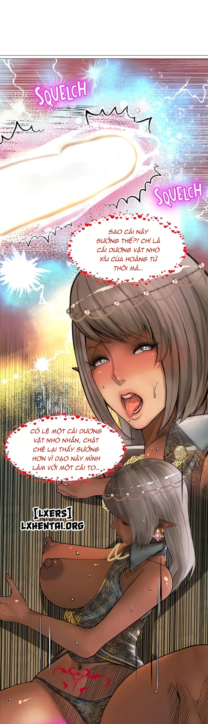 Đọc truyện hentai Nữ Hoàng Dark Elf Và Nô Lệ Orc - Chap 25