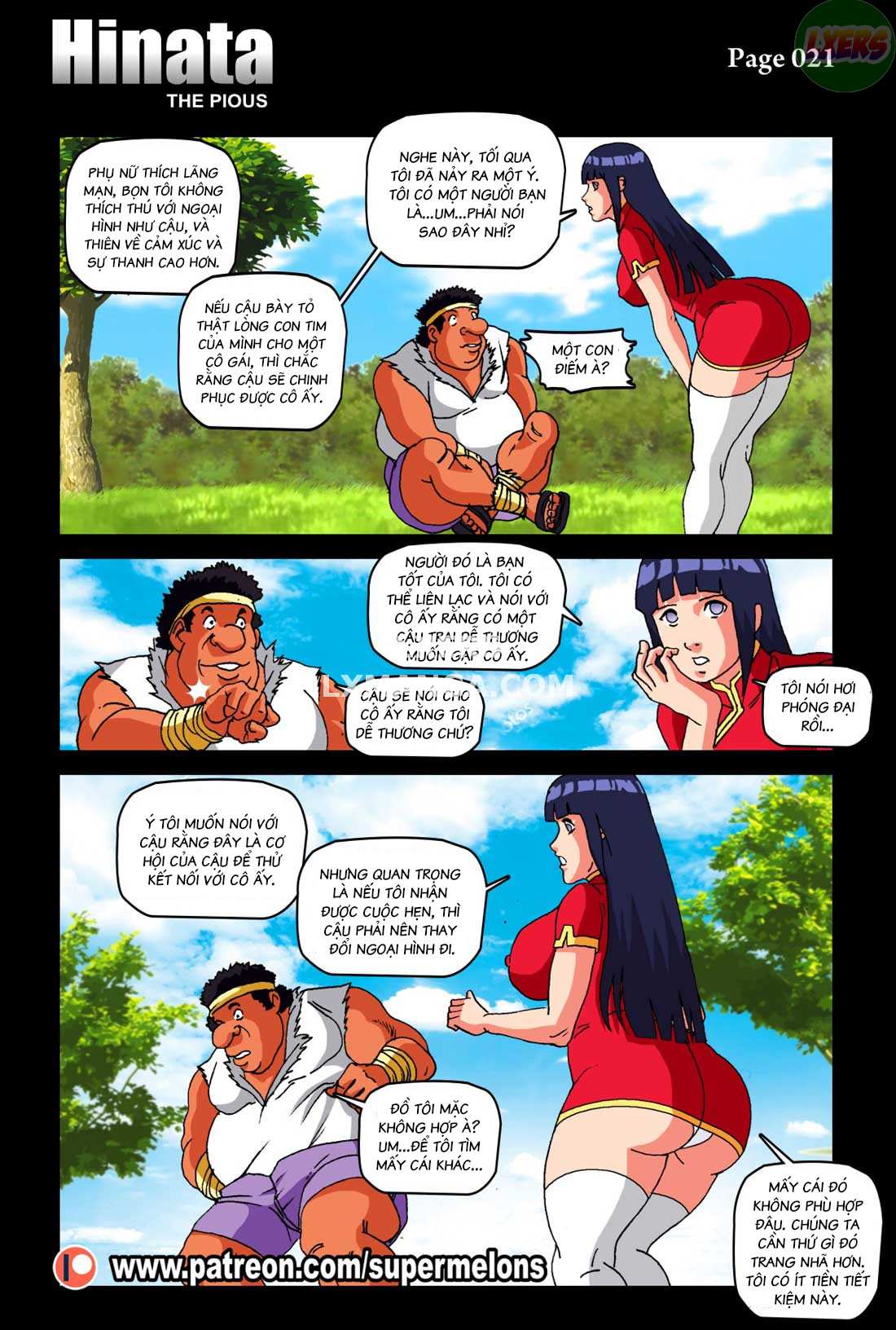 Đọc truyện hentai Hinata - Người Ngoan Đạo - Oneshot