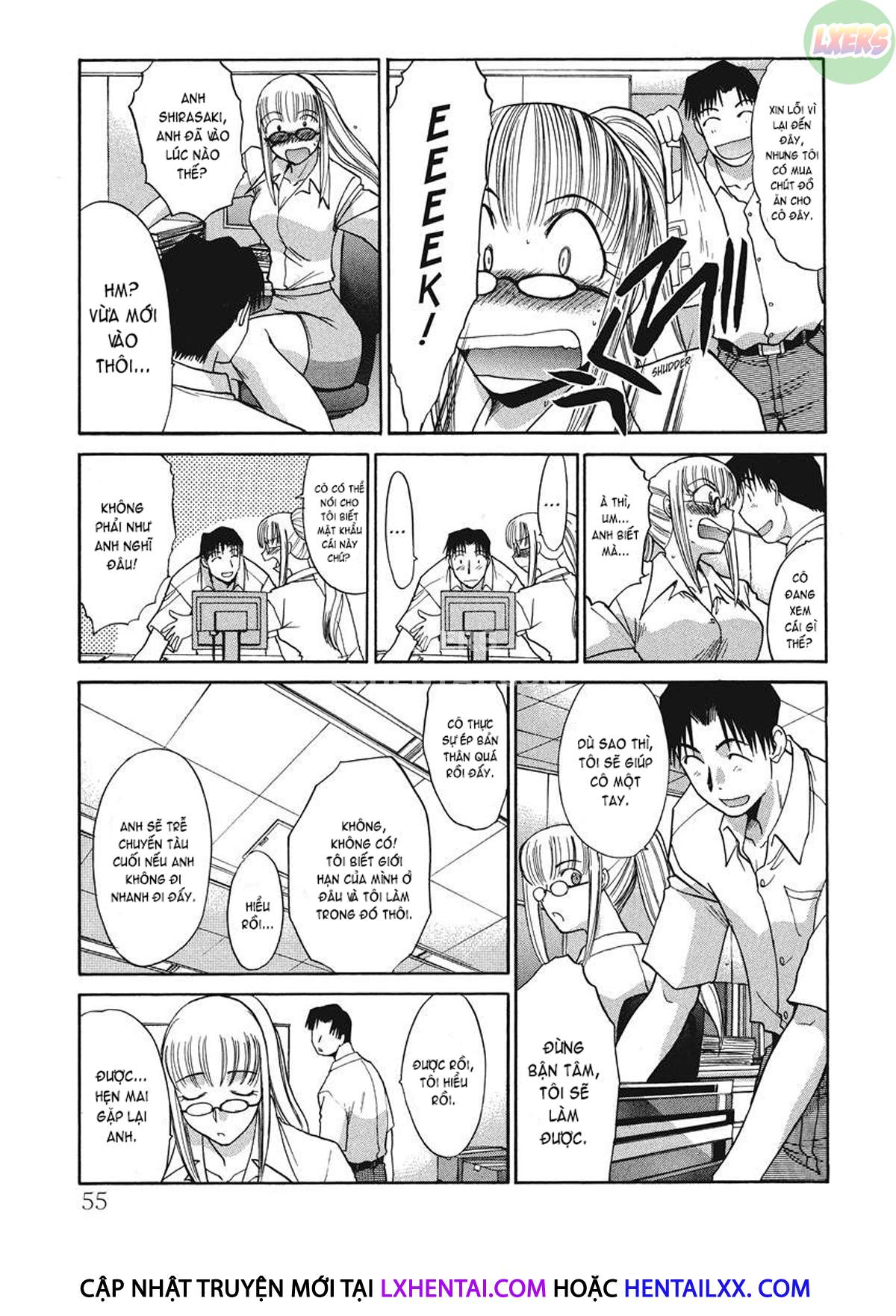 Đọc truyện hentai Hello Work - Chap 3