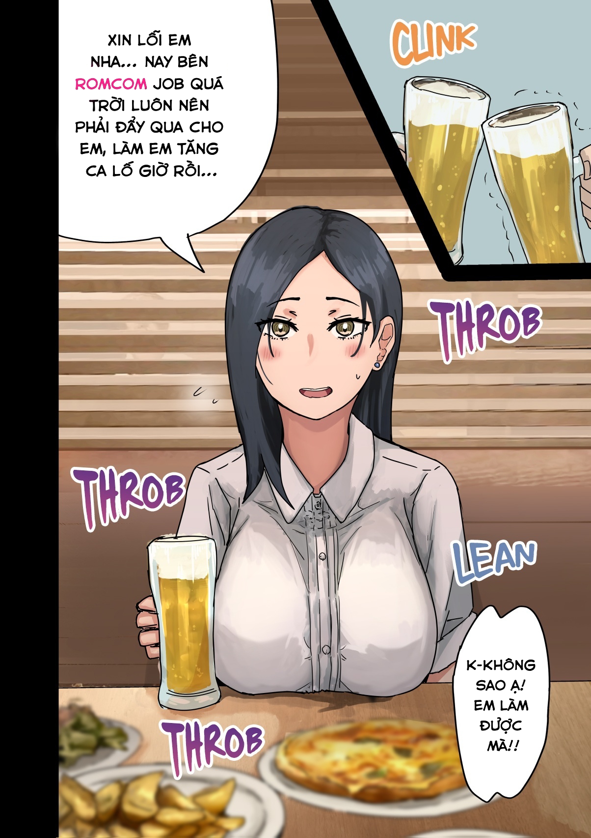 Đọc truyện hentai Kaisha no Madonna to Lucky de Yareta Hanashi - Oneshot