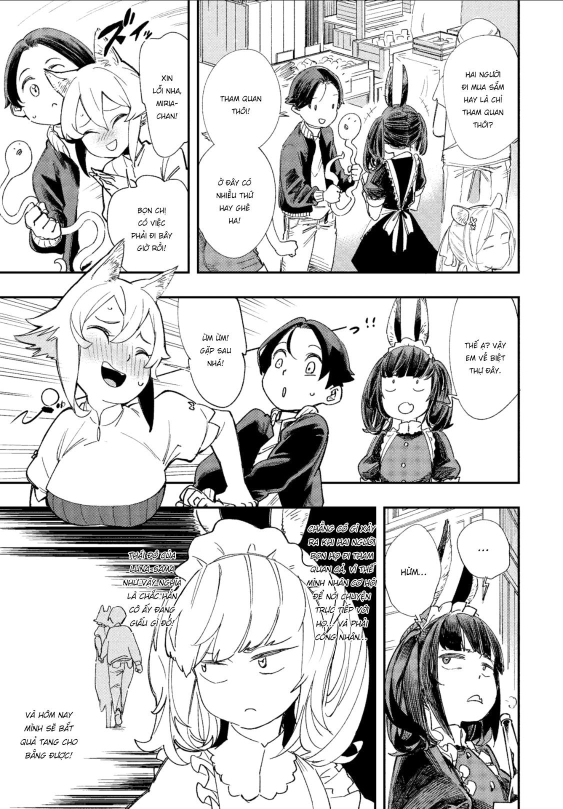 Đọc truyện hentai Dị giới này không có 18+ - Chap 3