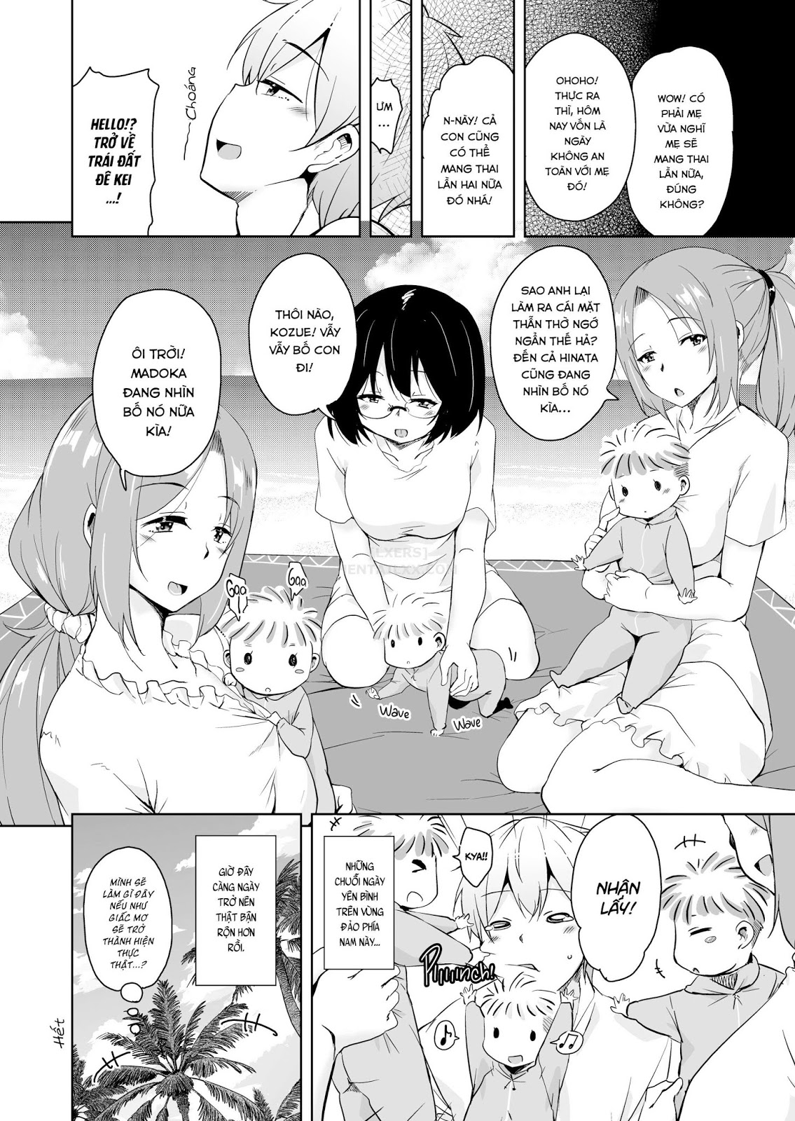 Đọc truyện hentai Tropical Island Maniacs: My Host Family is so Lewd! - Chap 8 - END