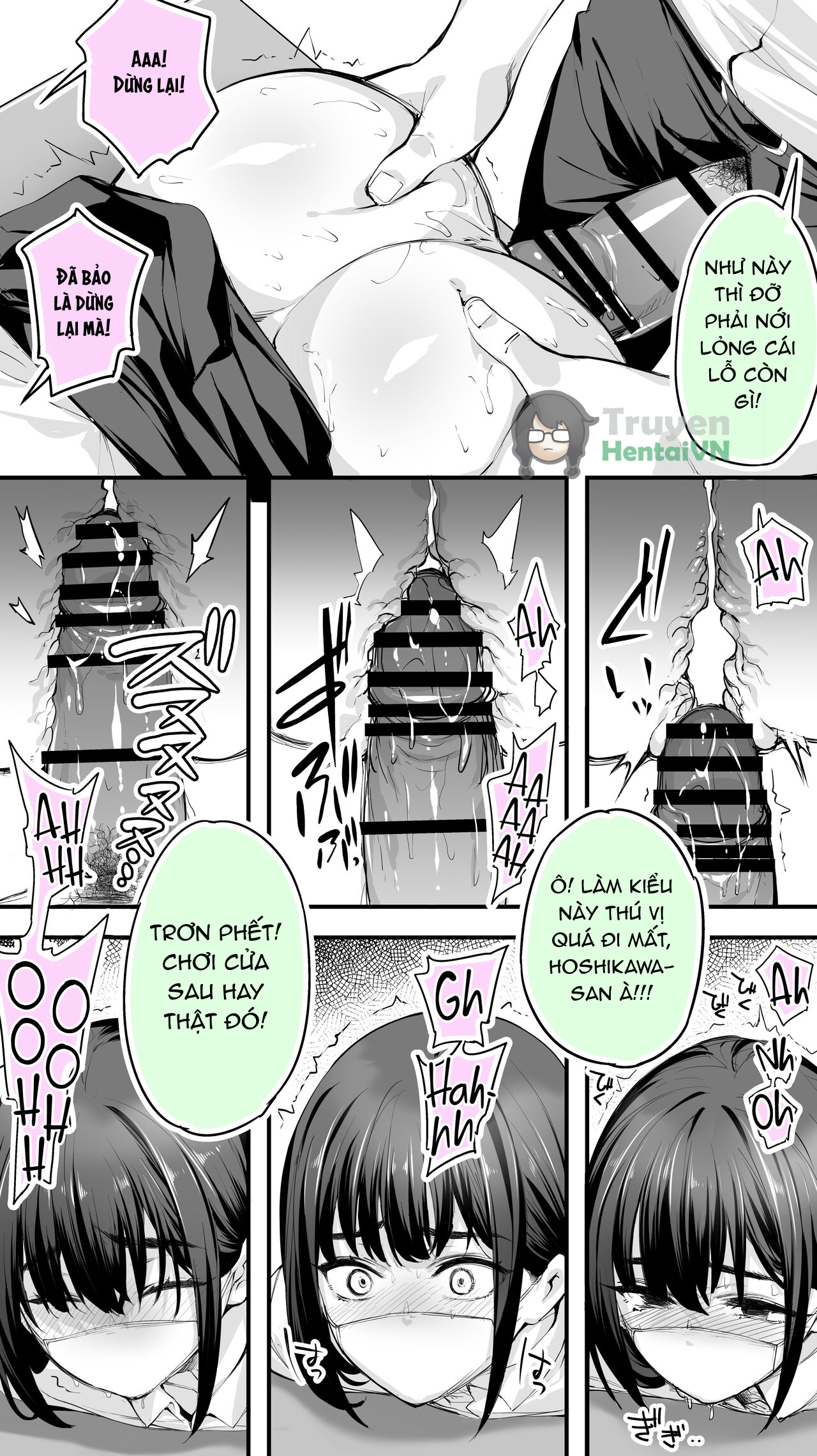 Đọc truyện hentai Okoranaide Hoshikawa-san 2 - Oneshot