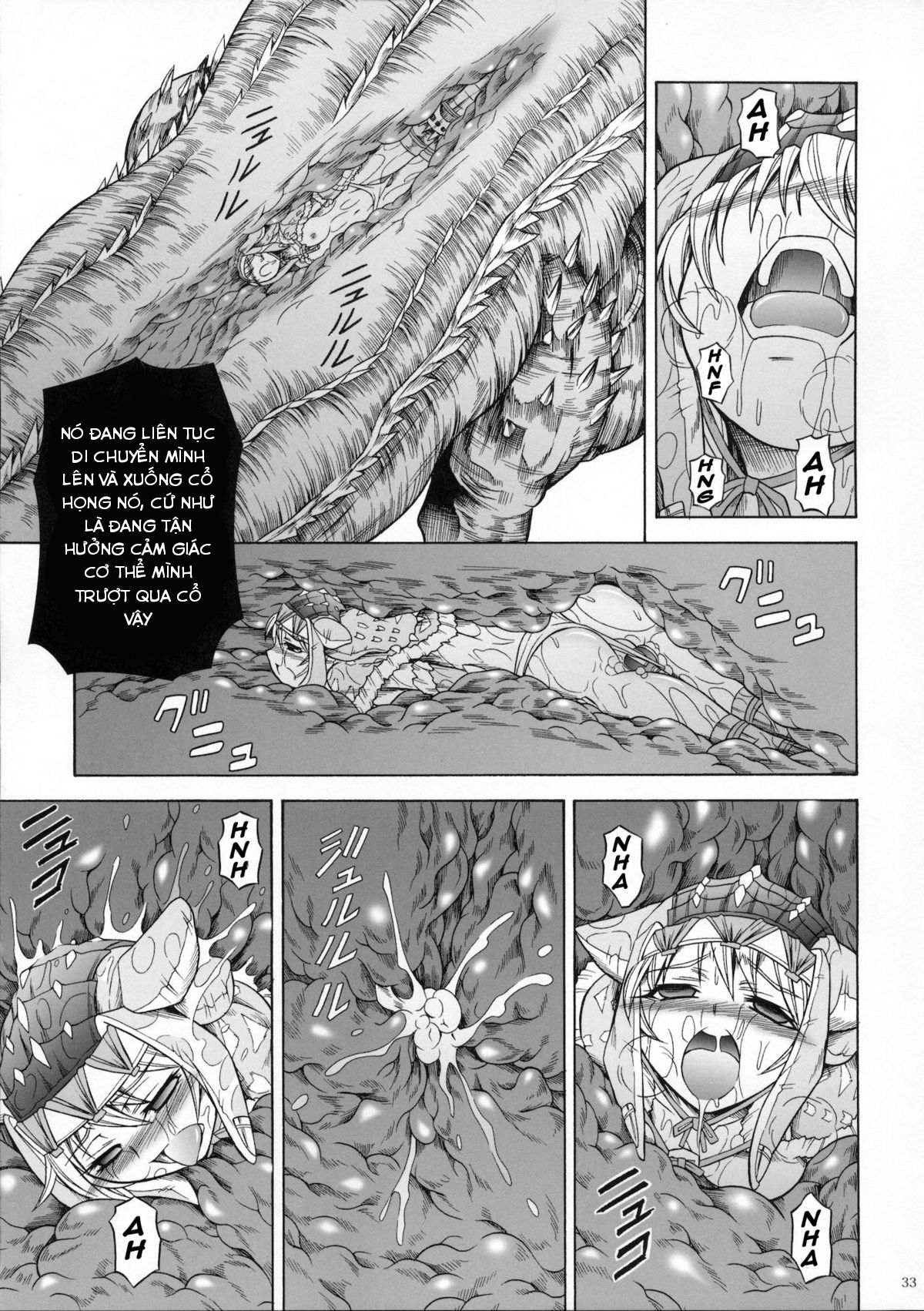 Đọc truyện hentai Thợ săn đơn độc no Seitai 3 - Oneshot Full