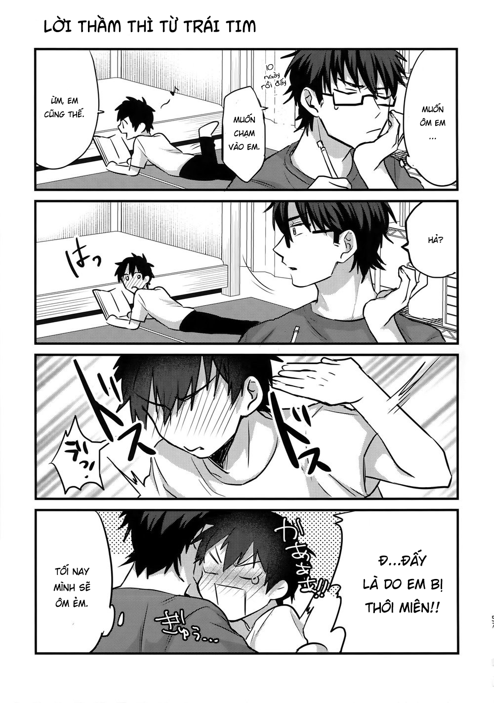 Đọc truyện hentai Futsuu no Nichijou o Kimi to - Chap 2: Là yêu chứ còn chắc gì nữa!