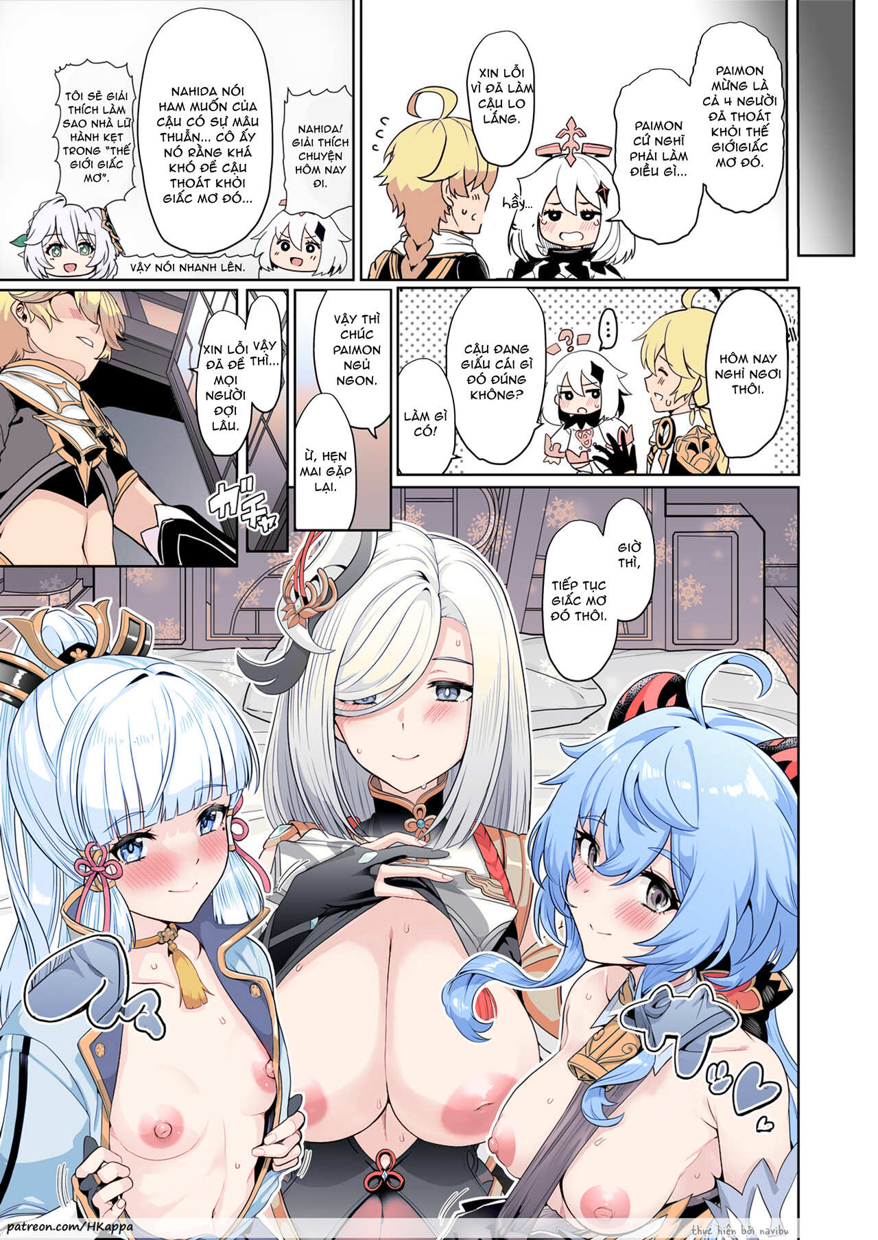 Đọc truyện hentai Giấc mơ băng giá - Full màu rồi đấy