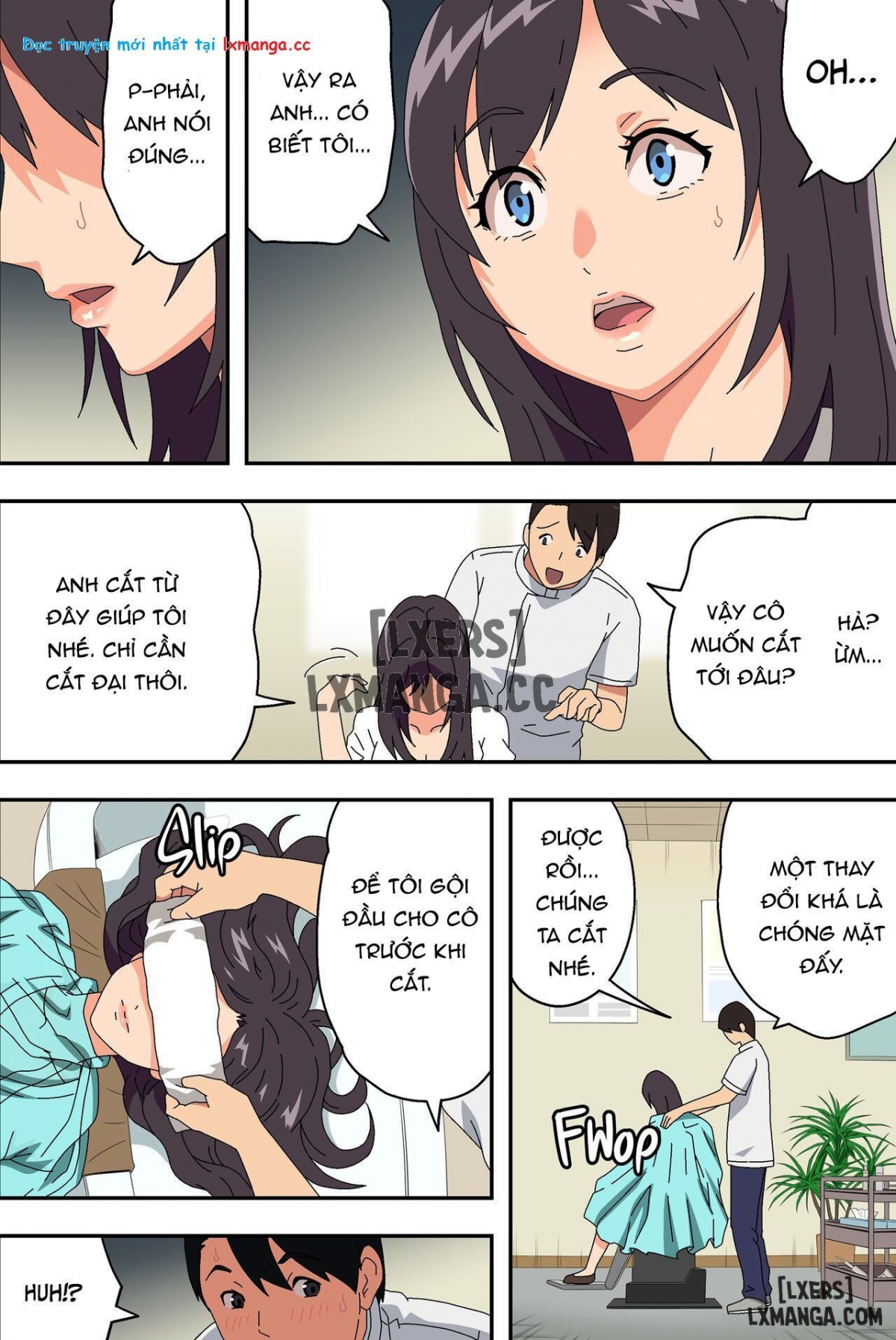 Đọc truyện hentai Barber Shop Fuck - Oneshot