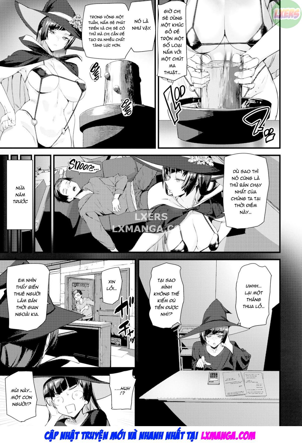 Đọc truyện hentai Phù thủy boobie - Oneshot