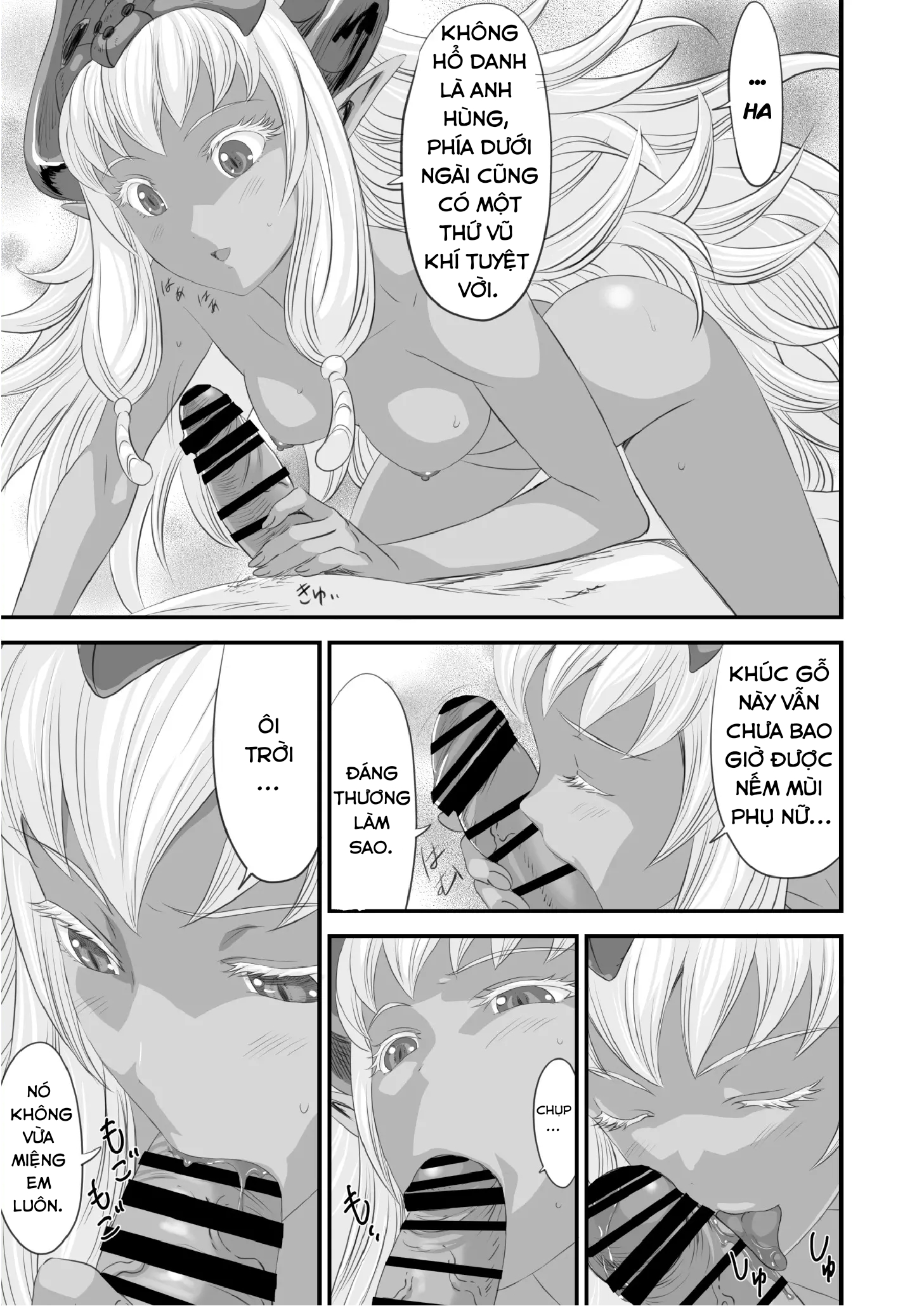 Đọc truyện hentai Số phận của anh hùng bị vợ cắm sừng - Chap 2 [end]