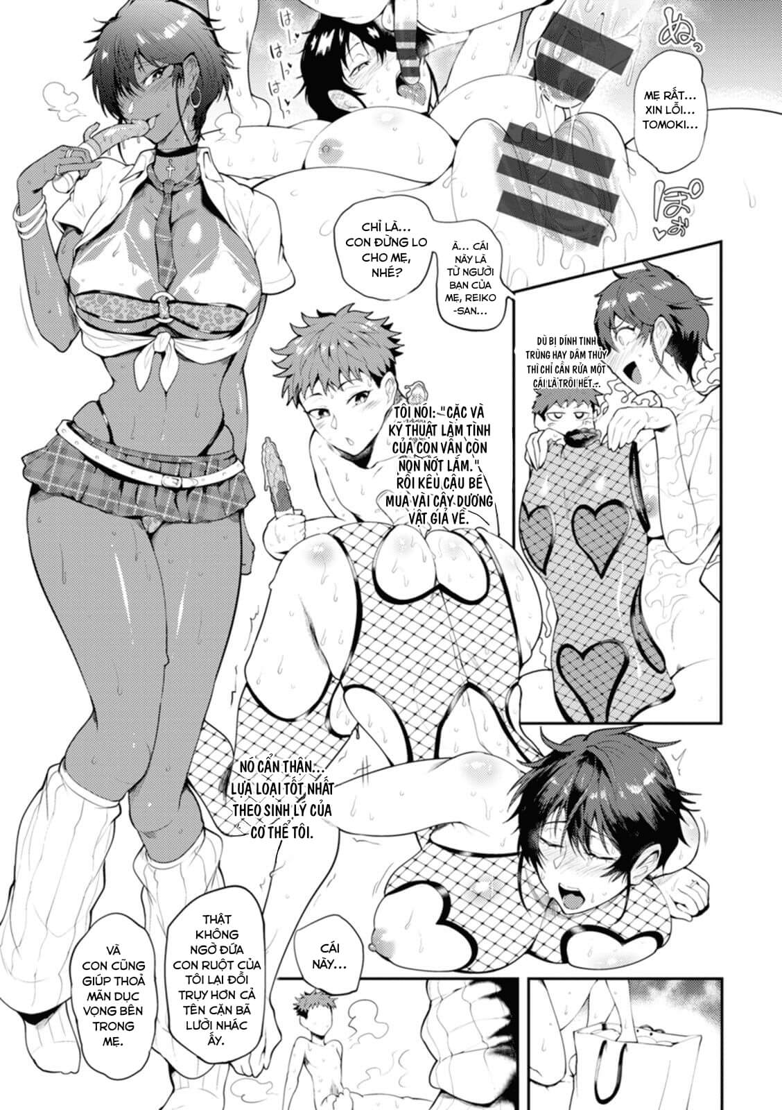 Đọc truyện hentai Summer Milf - Oneshot