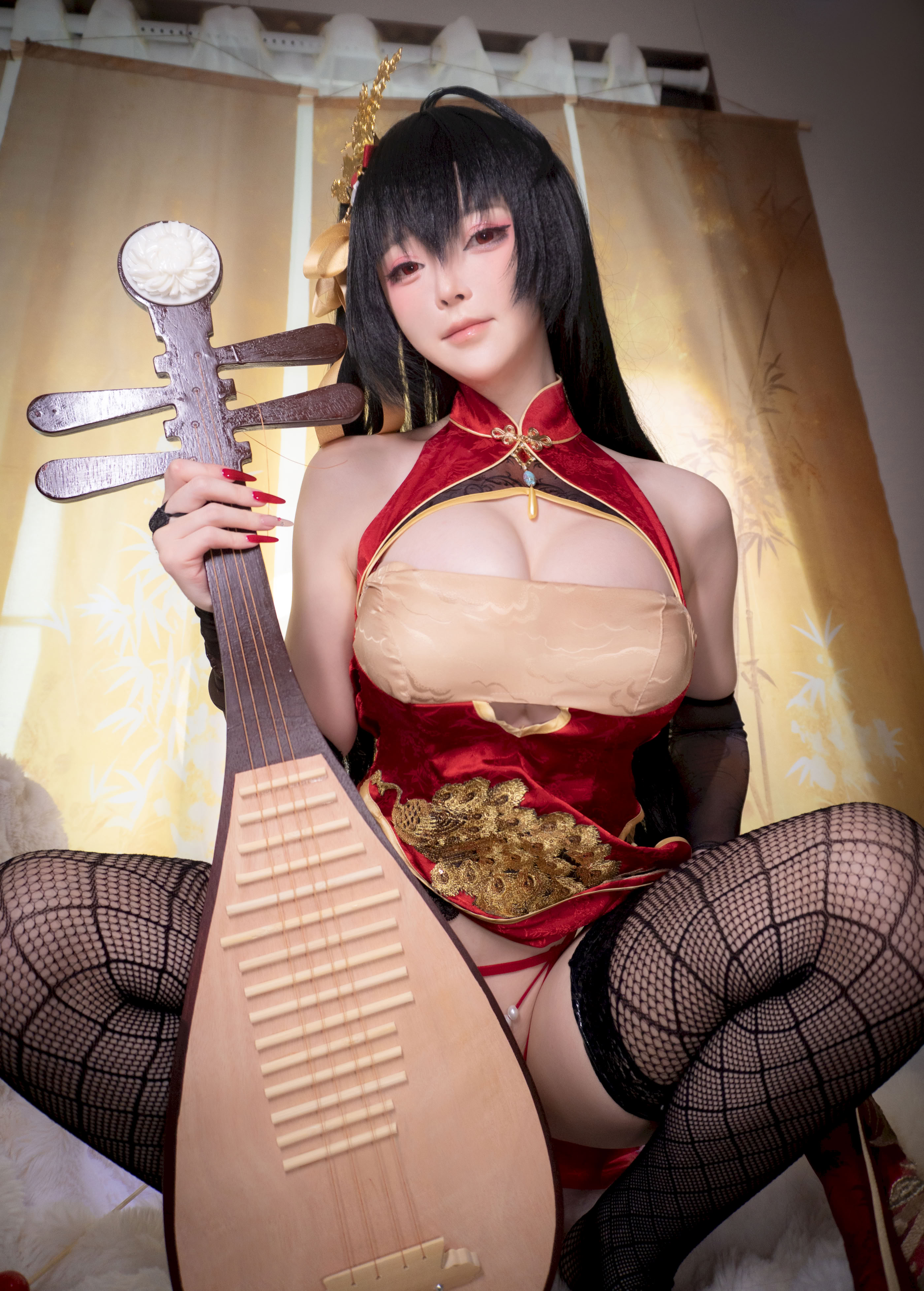 Đọc truyện hentai Tuyển tập Albums siêu phẩm Cosplay - Chap 1411 - Yi Xiaoyangze Dafeng Cheongsam