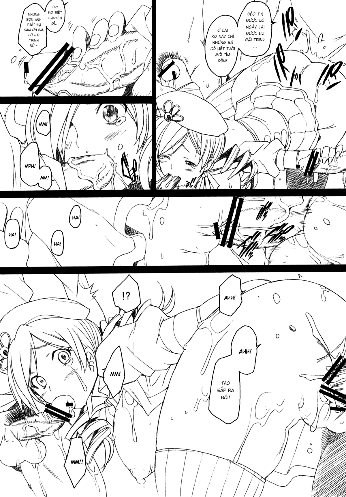 Đọc truyện hentai Lạc vào ổ dâm tặc - Oneshot