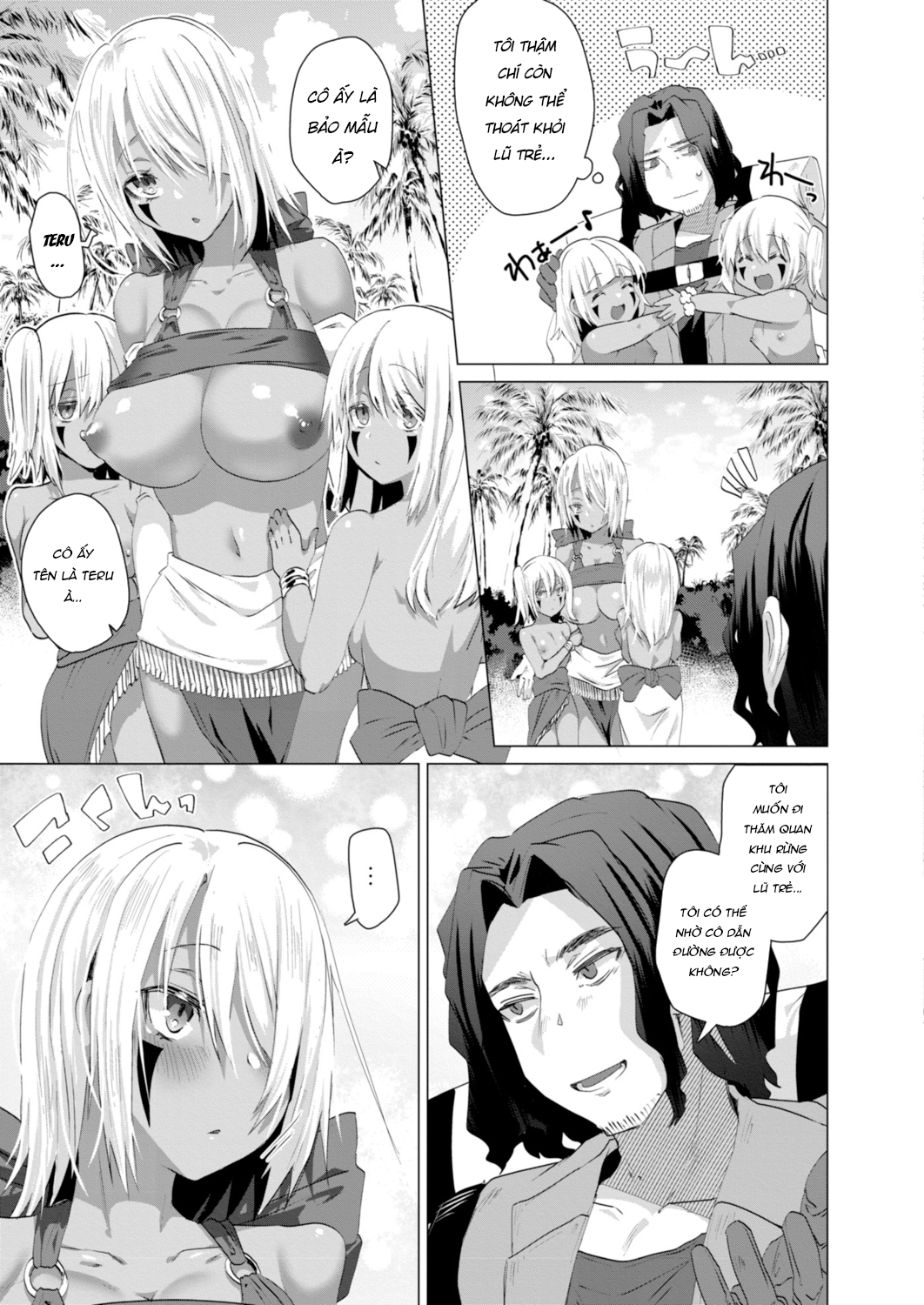 Đọc truyện hentai Lạc Vào Đảo Truyền Thuyết Tôi Địt Cả Đảo - Chap 3