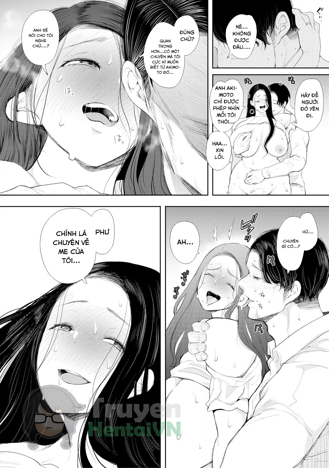 Đọc truyện hentai Netorareta Hitozuma [JP] - Chap 4