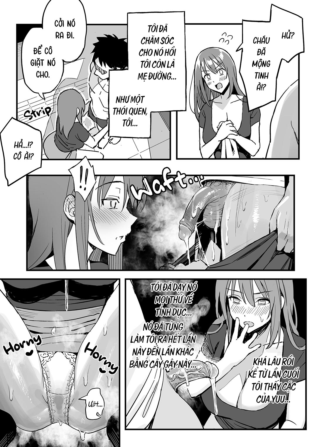 Đọc truyện hentai Mẹ bạn gái từng là mẹ đường của tôi - Oneshot