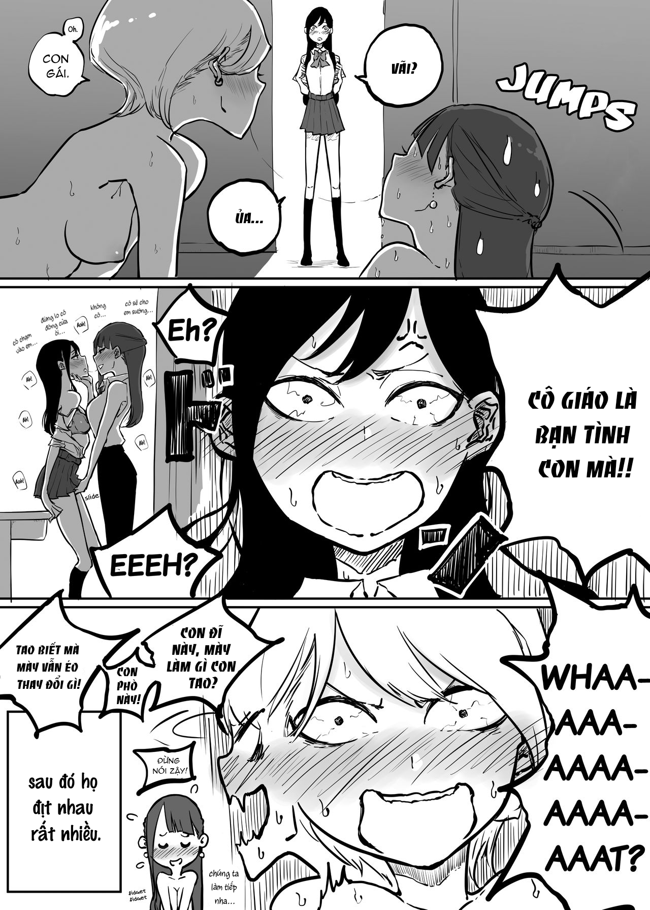 Đọc truyện hentai Tôi đến nhà và phát hiện ra mẹ học sinh là bạn tình của tôi! - Oneshot