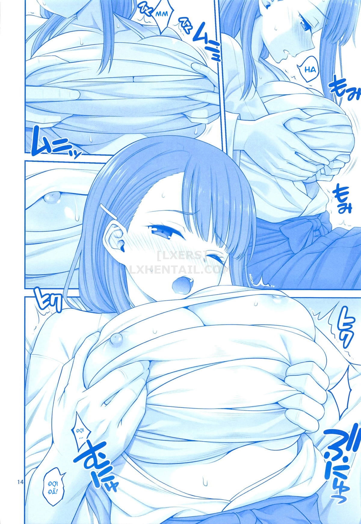 Đọc truyện hentai Enmusubi No Tawawa - Oneshot