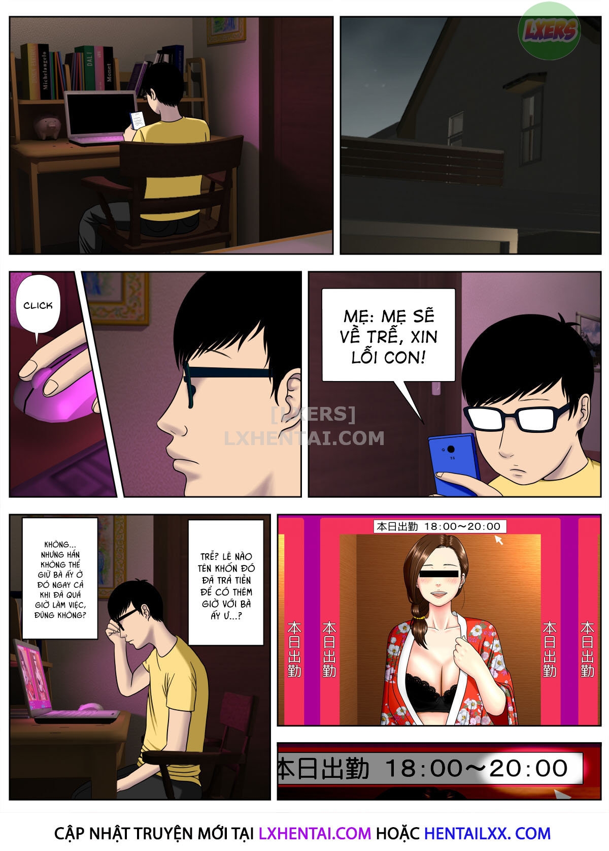 Đọc truyện hentai Sa.Ki.Ko.Sa.Re - Chap 3 ~My Beloved Step Mom Is Being Fucked By This Scumbag Teacher! | END