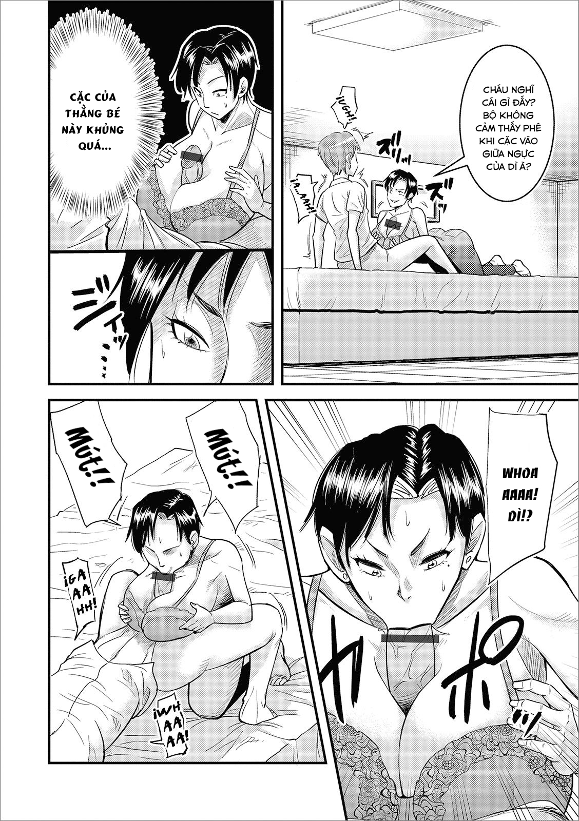 Đọc truyện hentai Bà dì khiêu gợi của tôi - Oneshot