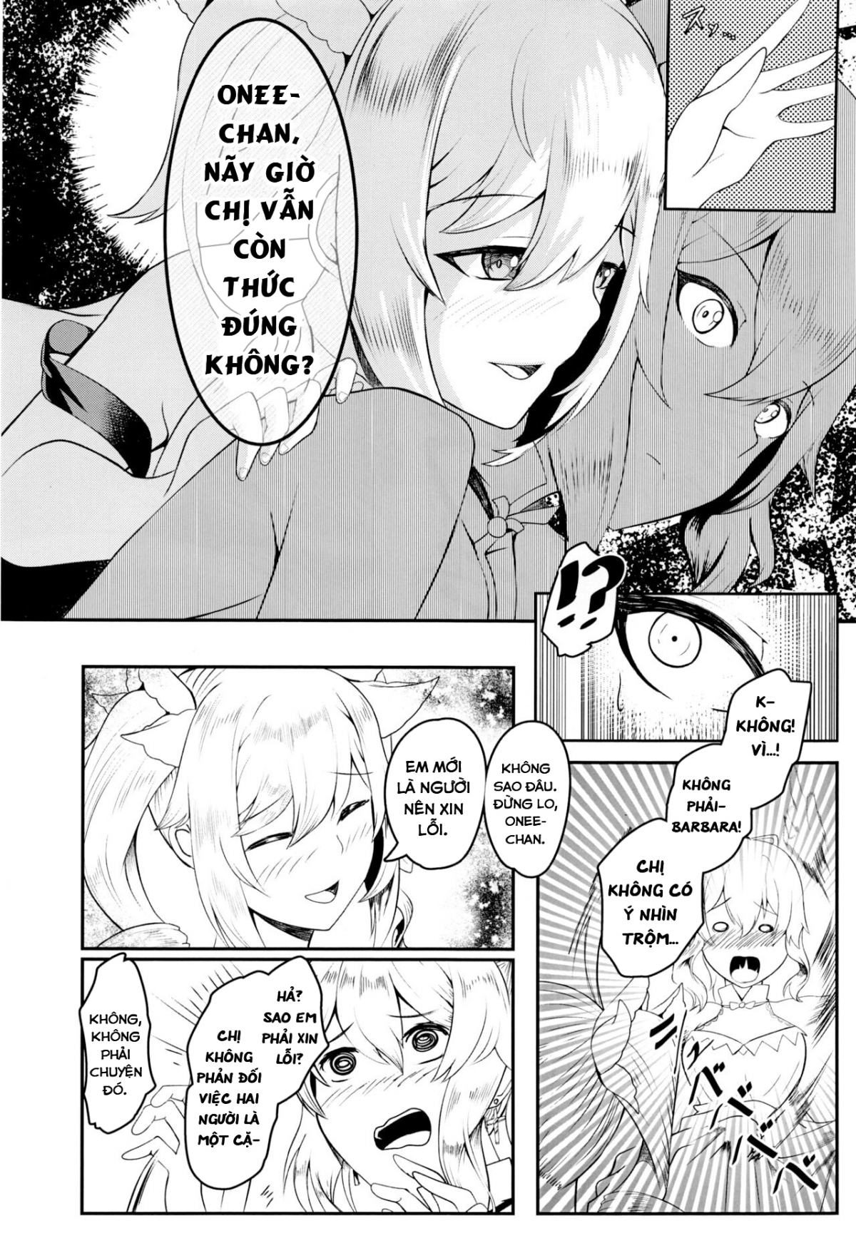 Đọc truyện hentai Chị chị em em. (Genshin Impact) - Oneshot