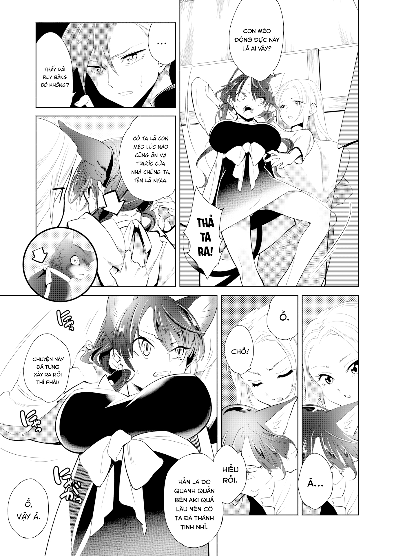 Đọc truyện hentai A Mythological Boy’s Bedroom - Chương 4: Fox vs. Cat