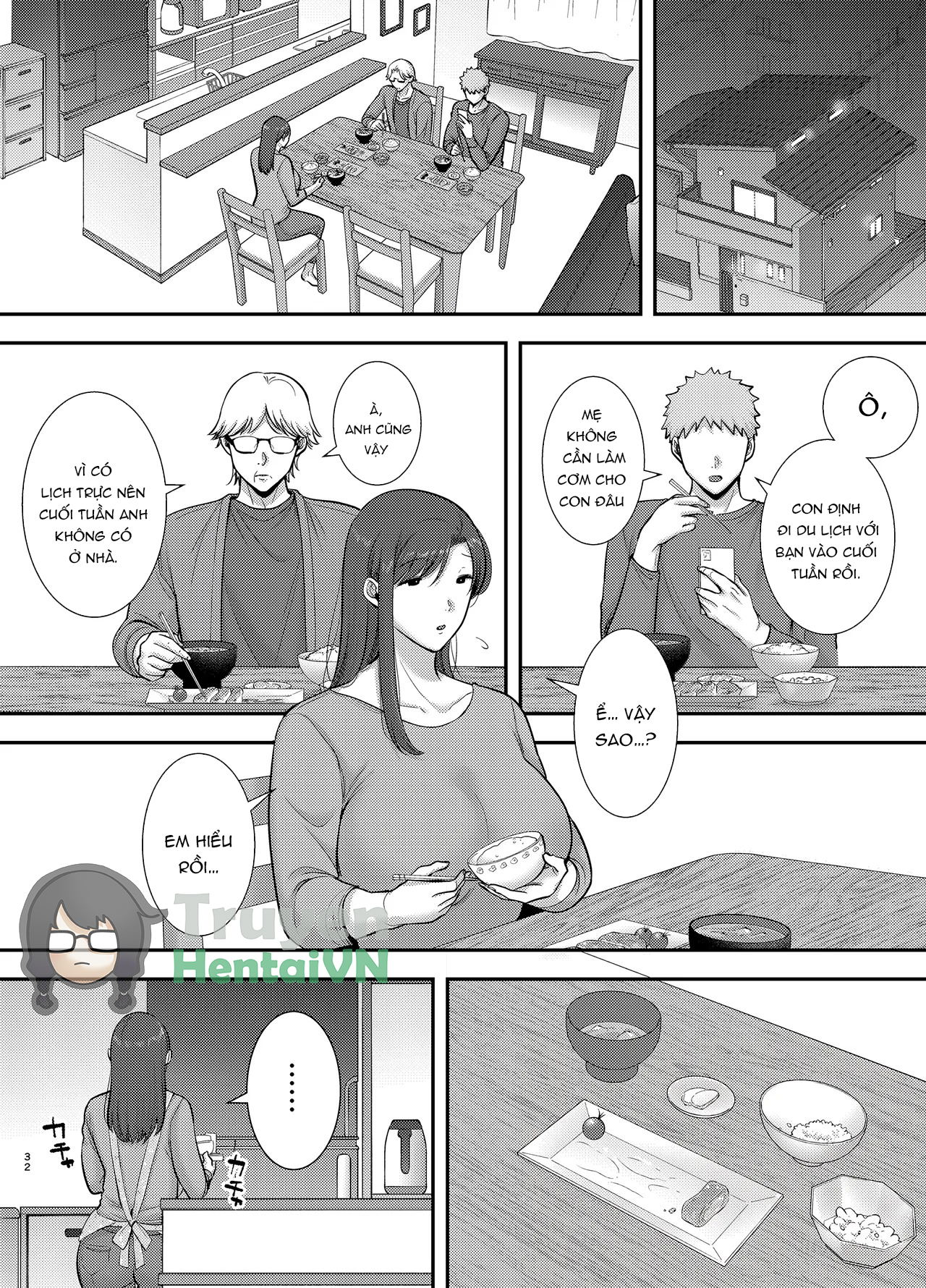 Đọc truyện hentai Mariko-san to Boku 2 ~Beit-saki no Hitozuma to no Furin Kankei~ - Oneshot