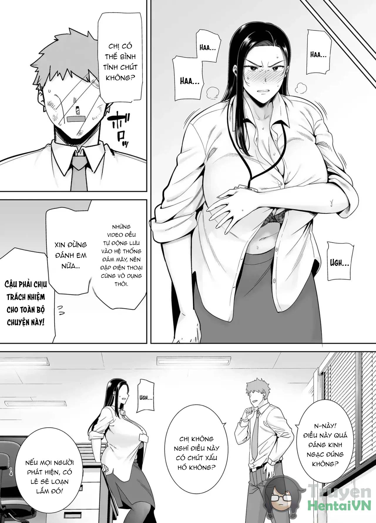 Đọc truyện hentai An Abusive Boss Who Exploit Her Employee 1 - Oneshot