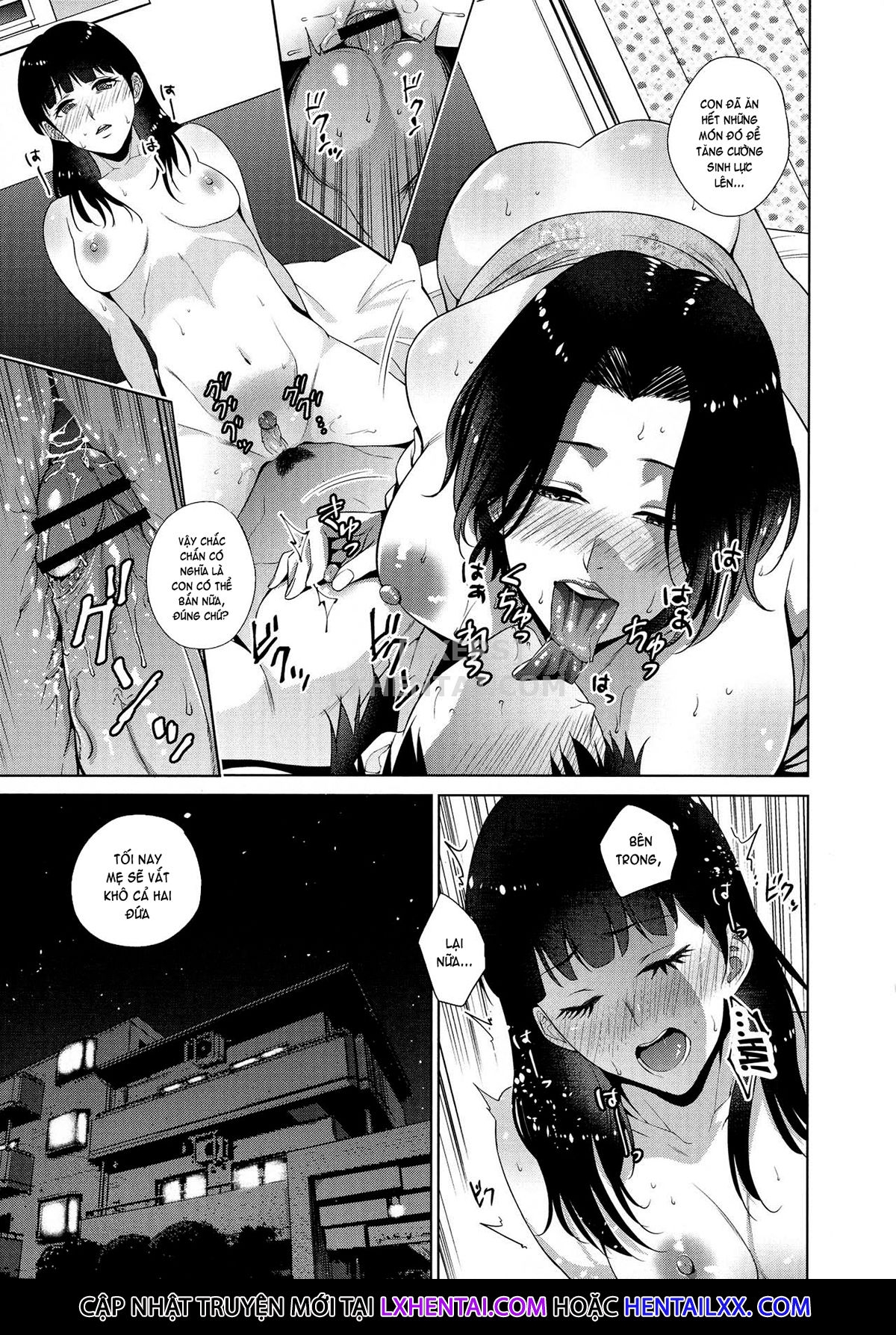 Đọc truyện hentai The Day I Connected With Mom - Chap 3