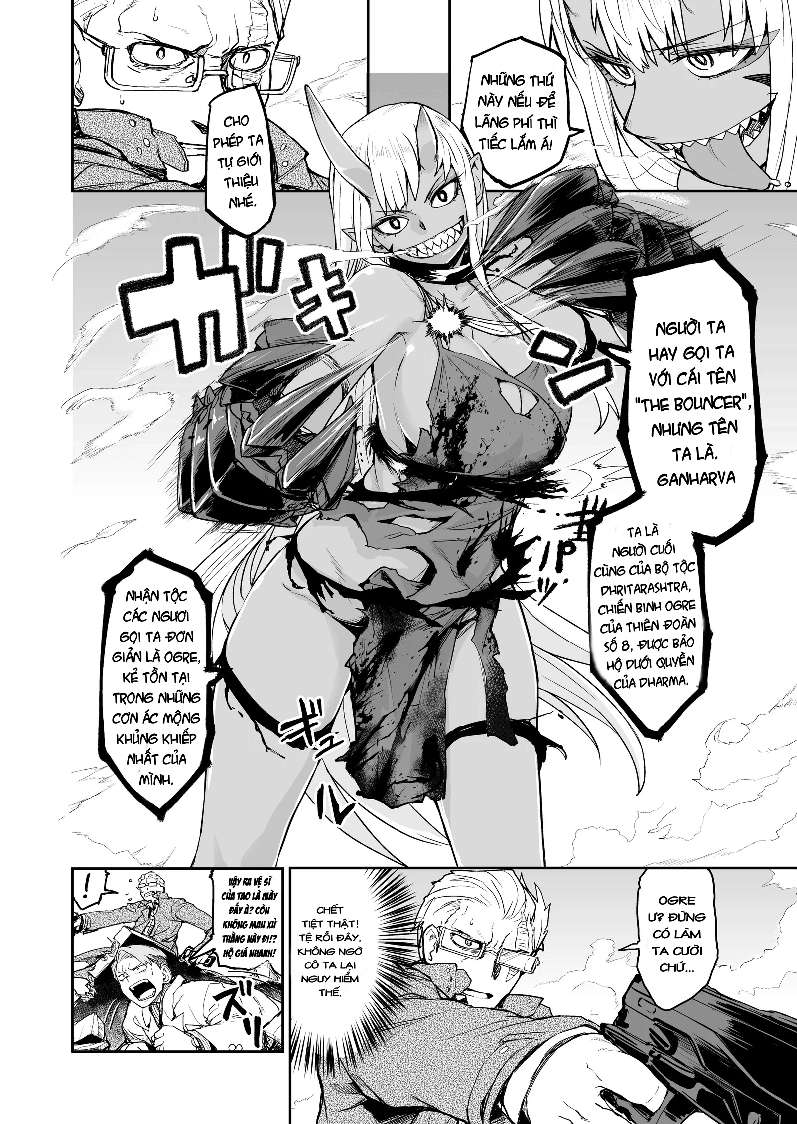 Đọc truyện hentai Ogre gun smoke - Oneshot