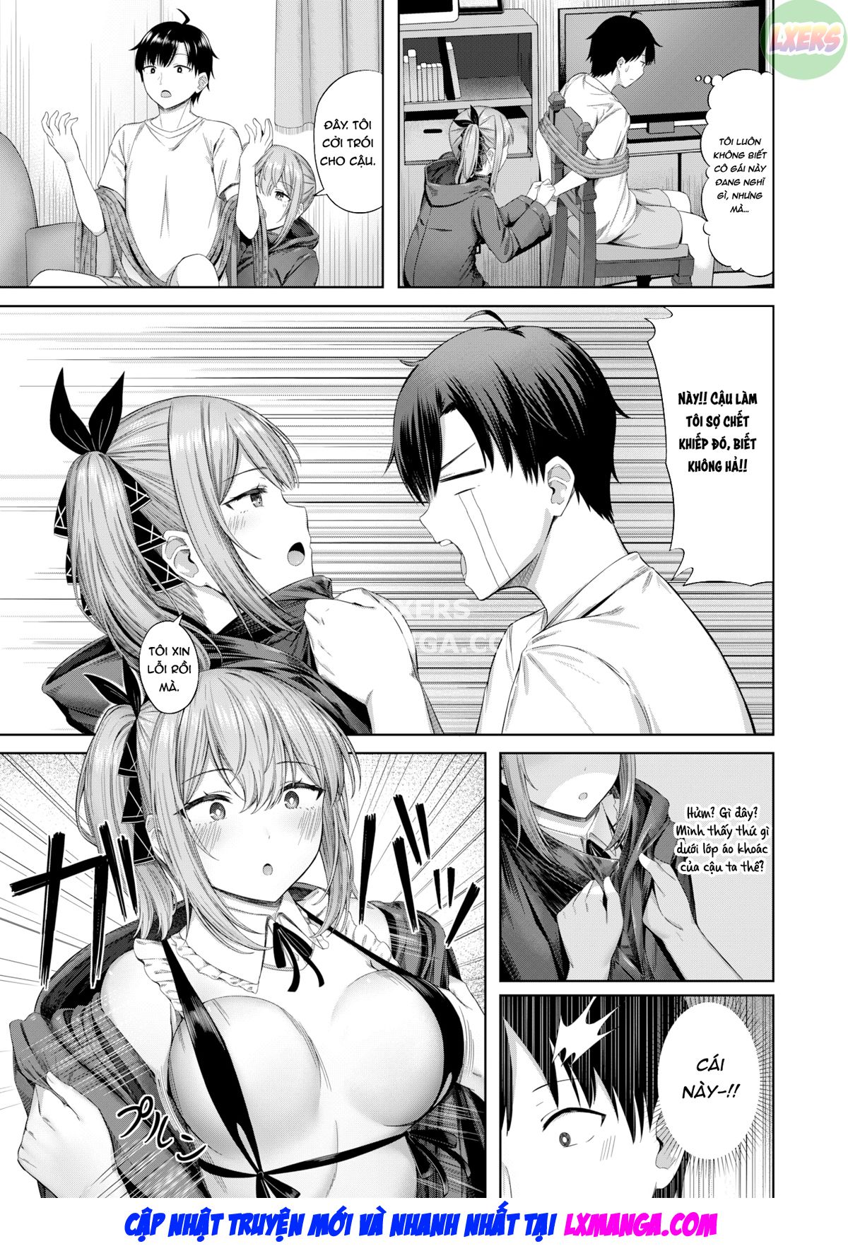 Đọc truyện hentai Sợ chưa! Cô ấy sẽ tát cho bạn tỉnh - Oneshot