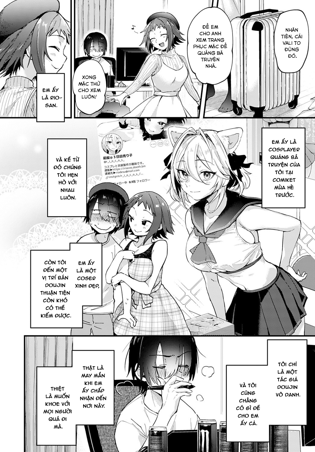 Đọc truyện hentai Liệu họa sĩ nghiệp dư có ước mơ được làm tình với Cosplayer không? - Liệu họa sĩ nghiệp dư có ước mơ được có bạn gái là Cosplayer không?