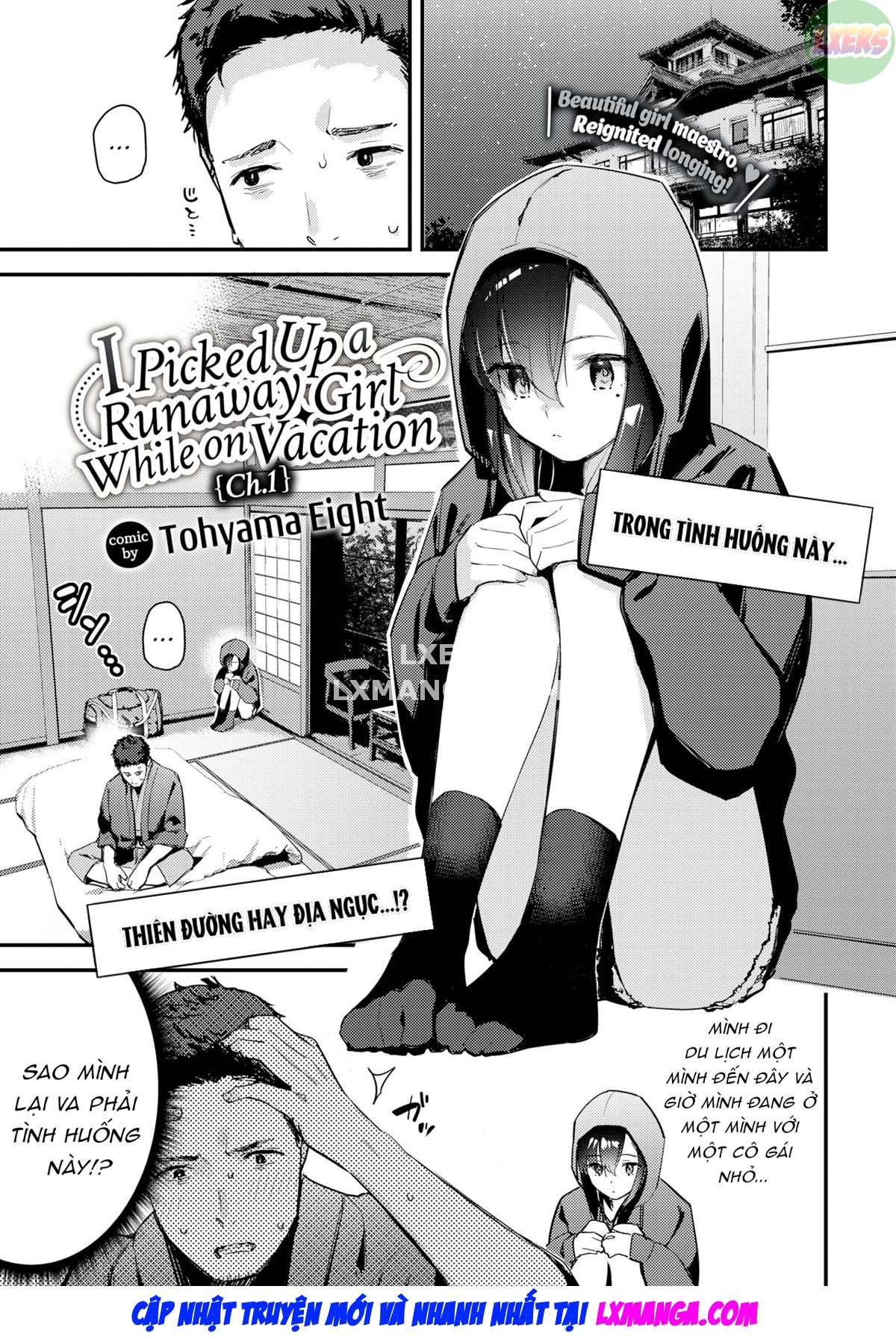 Đọc truyện hentai Tôi tìm thấy một cô gái bỏ trốn khi đi du lịch. - Chap 1