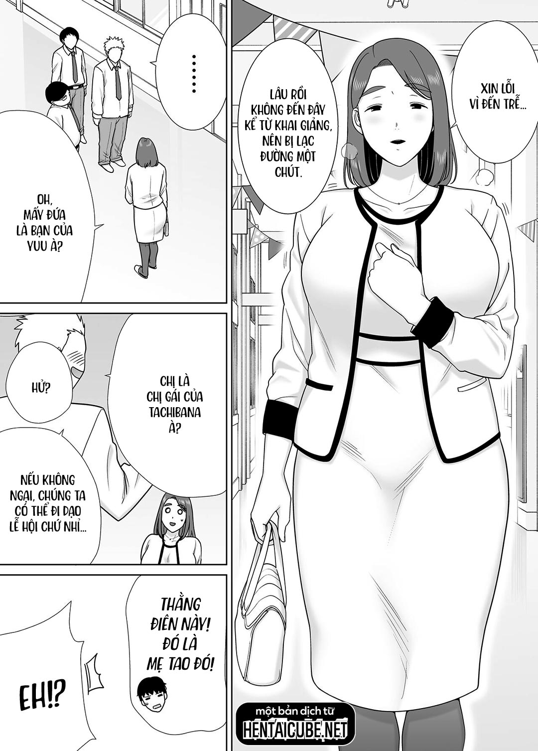 Đọc truyện hentai Mẹ là người phụ nữ mà tôi yêu - Chap 7A - Lễ hội trường